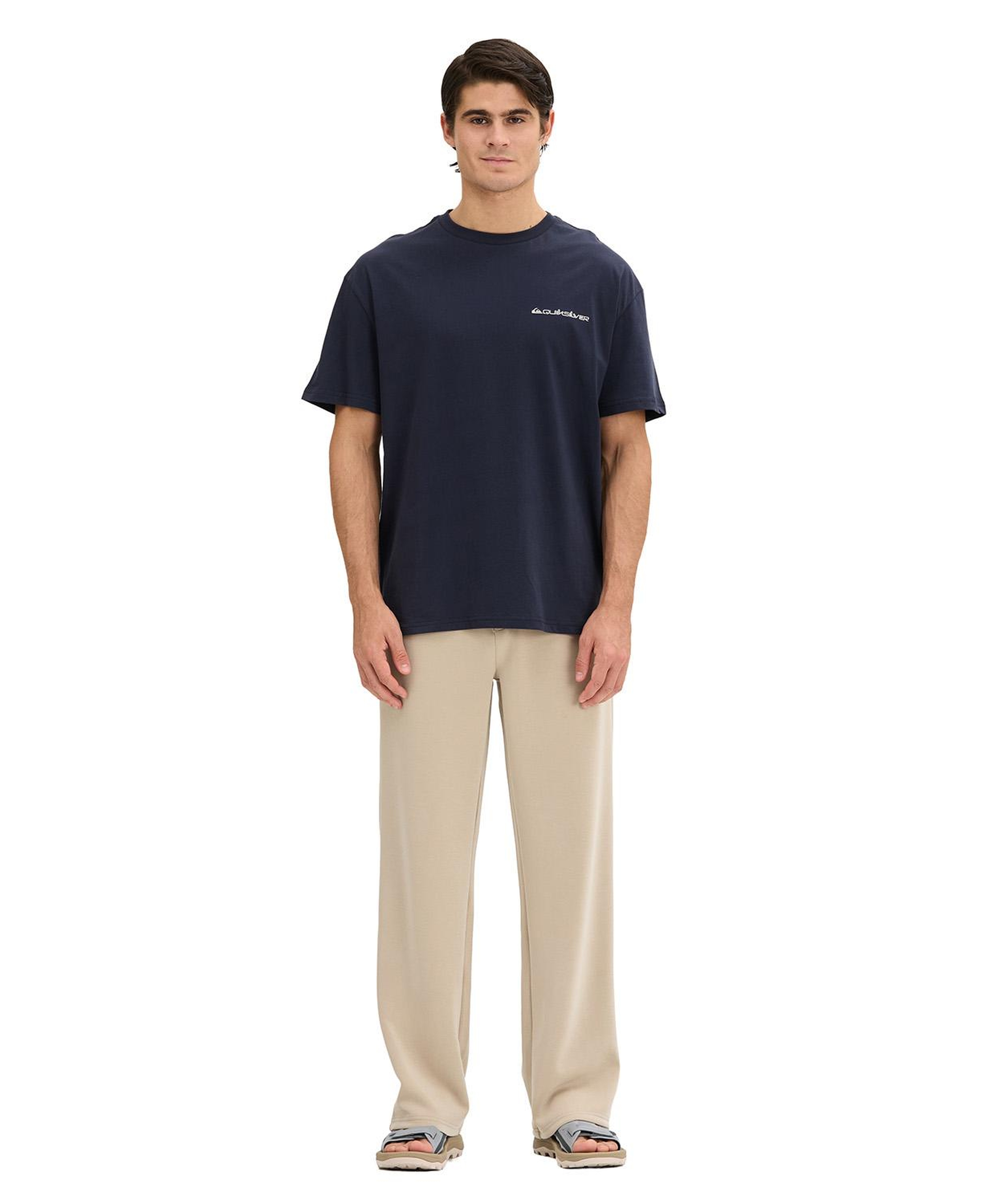 Quıksılver Touchdown Tee Erkek Lacivert T-Shirt