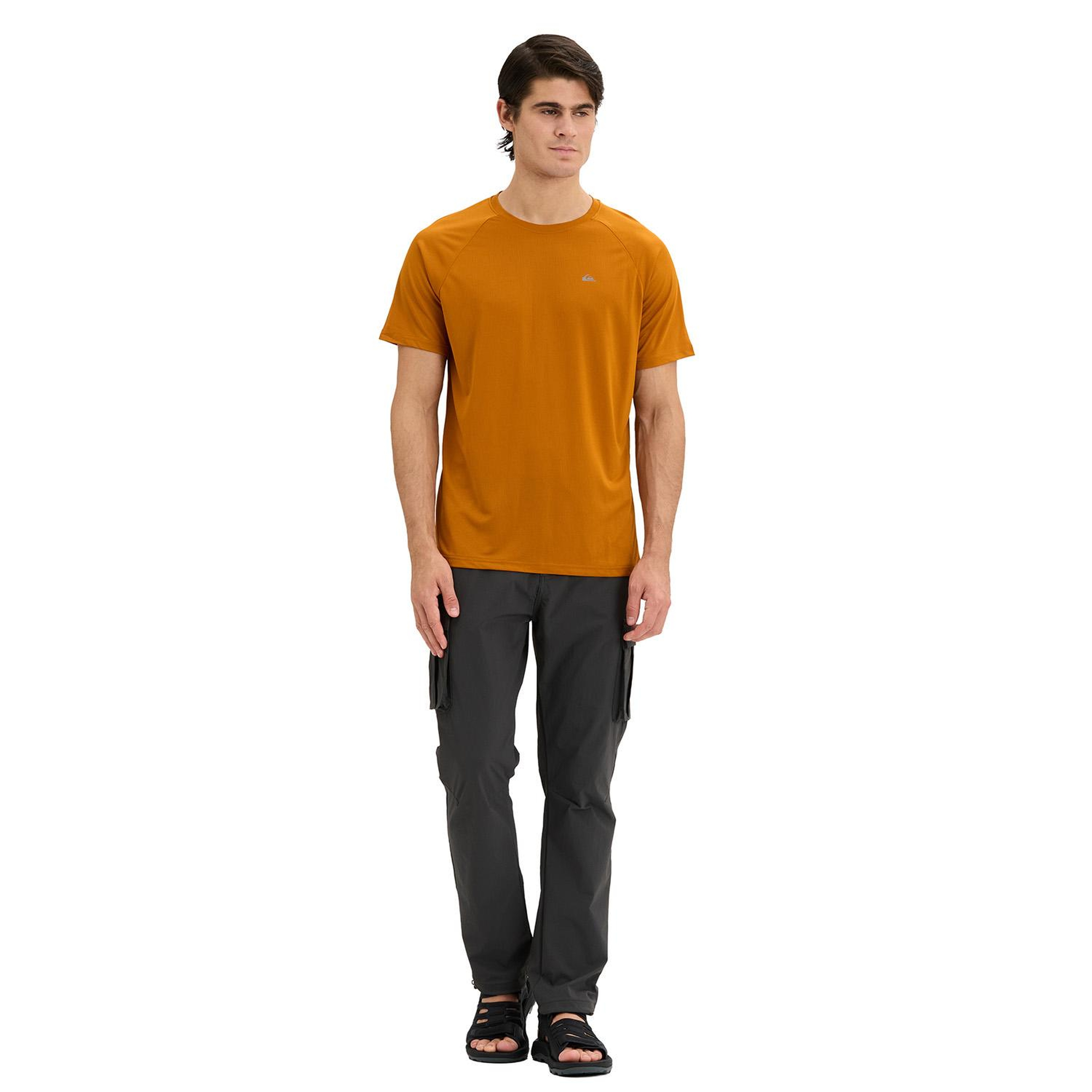 Quıksılver Traıner Tee Erkek Hardal T-Shirt