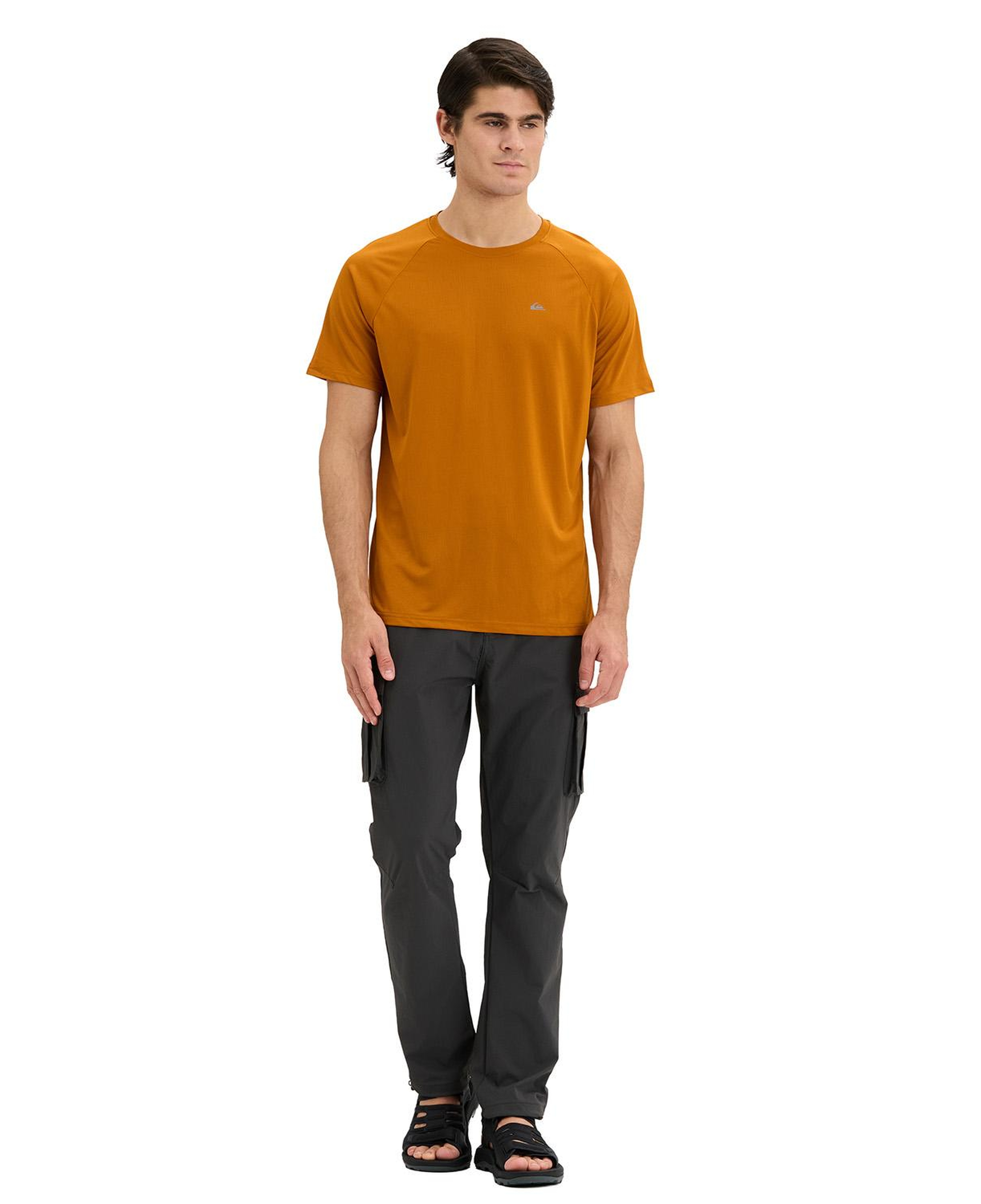 Quıksılver Traıner Tee Erkek Hardal T-Shirt