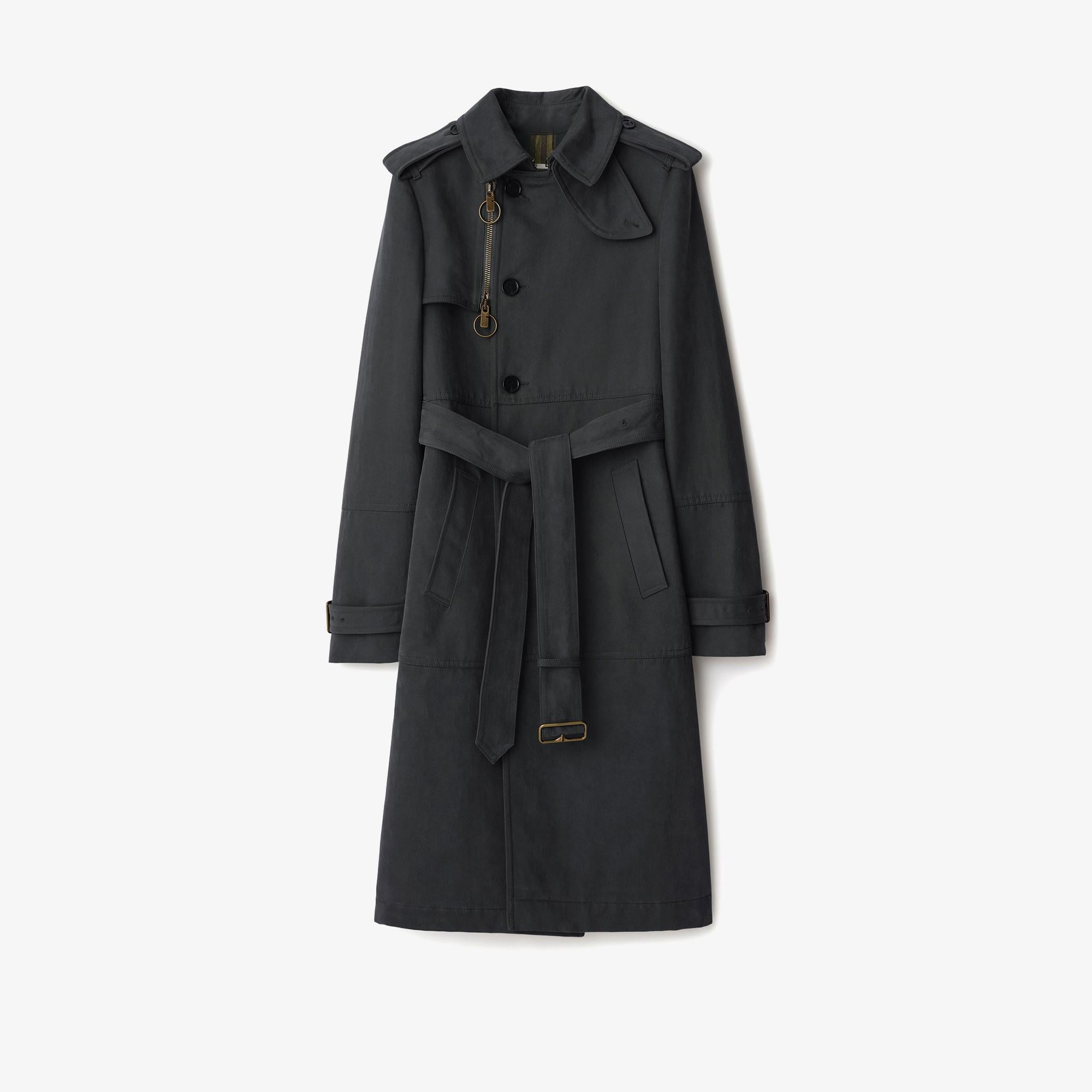 Burberry Kadın Siyah Pardesu