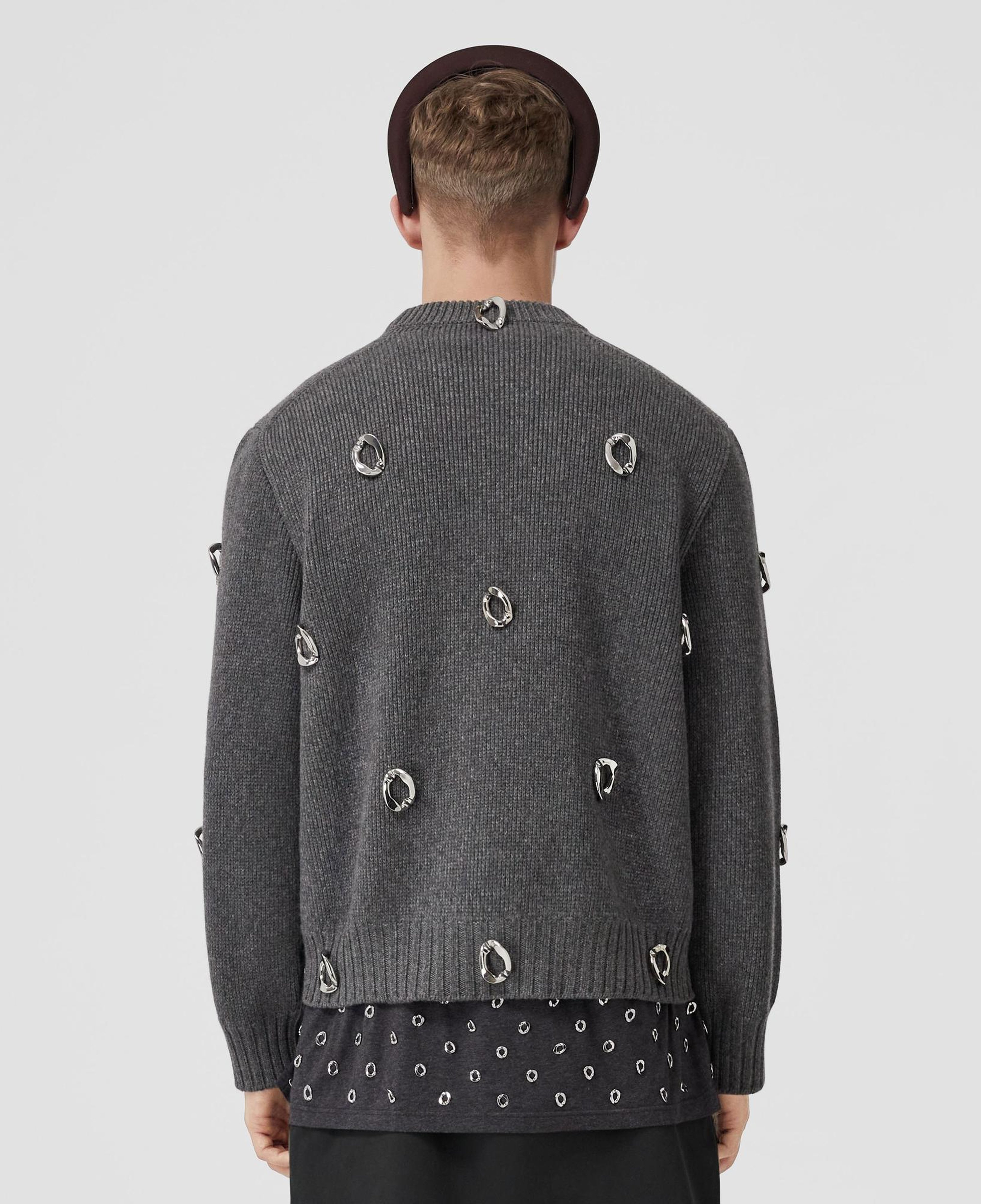 Burberry Erkek Gri Sweatshirt