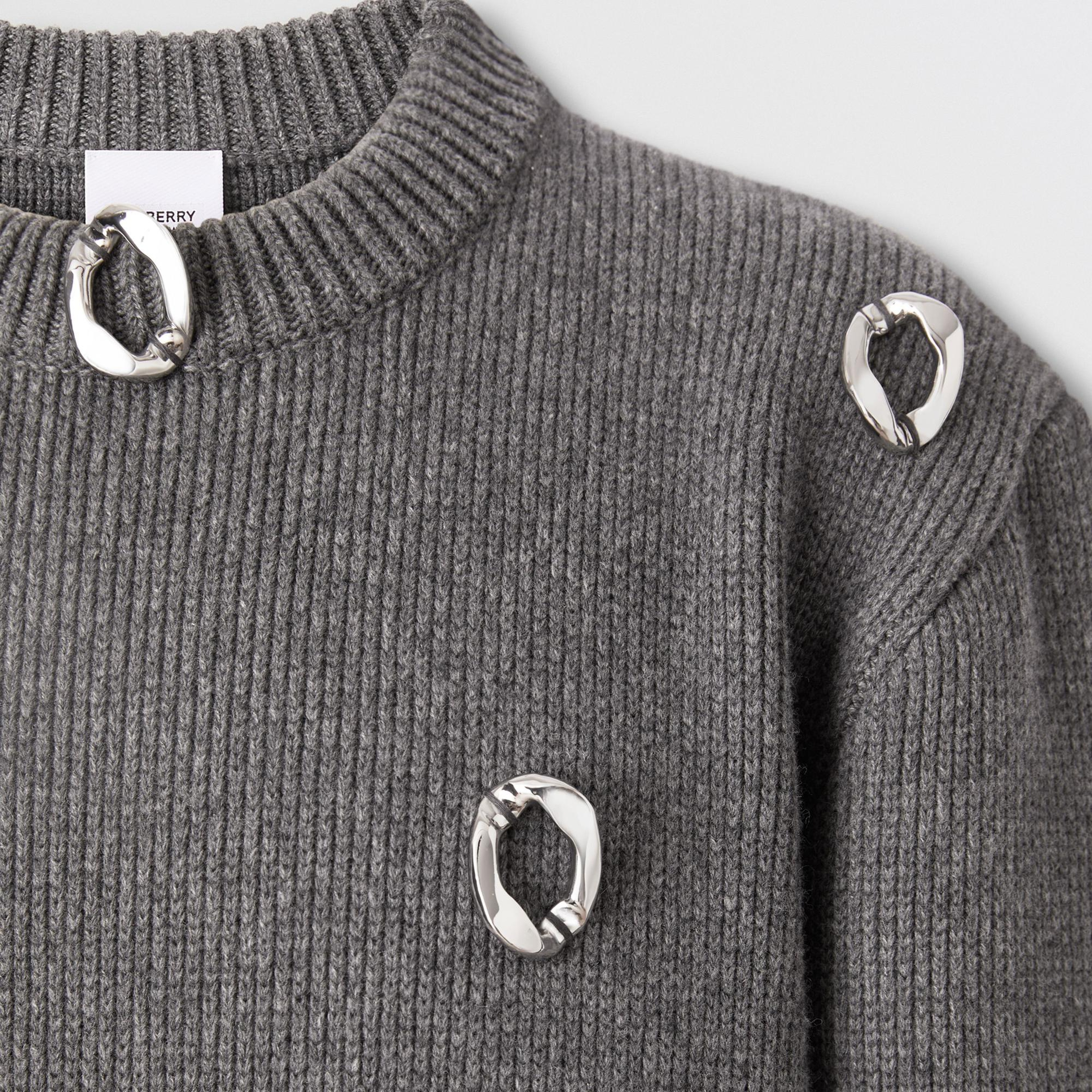 Burberry Erkek  Gri Sweatshirt
