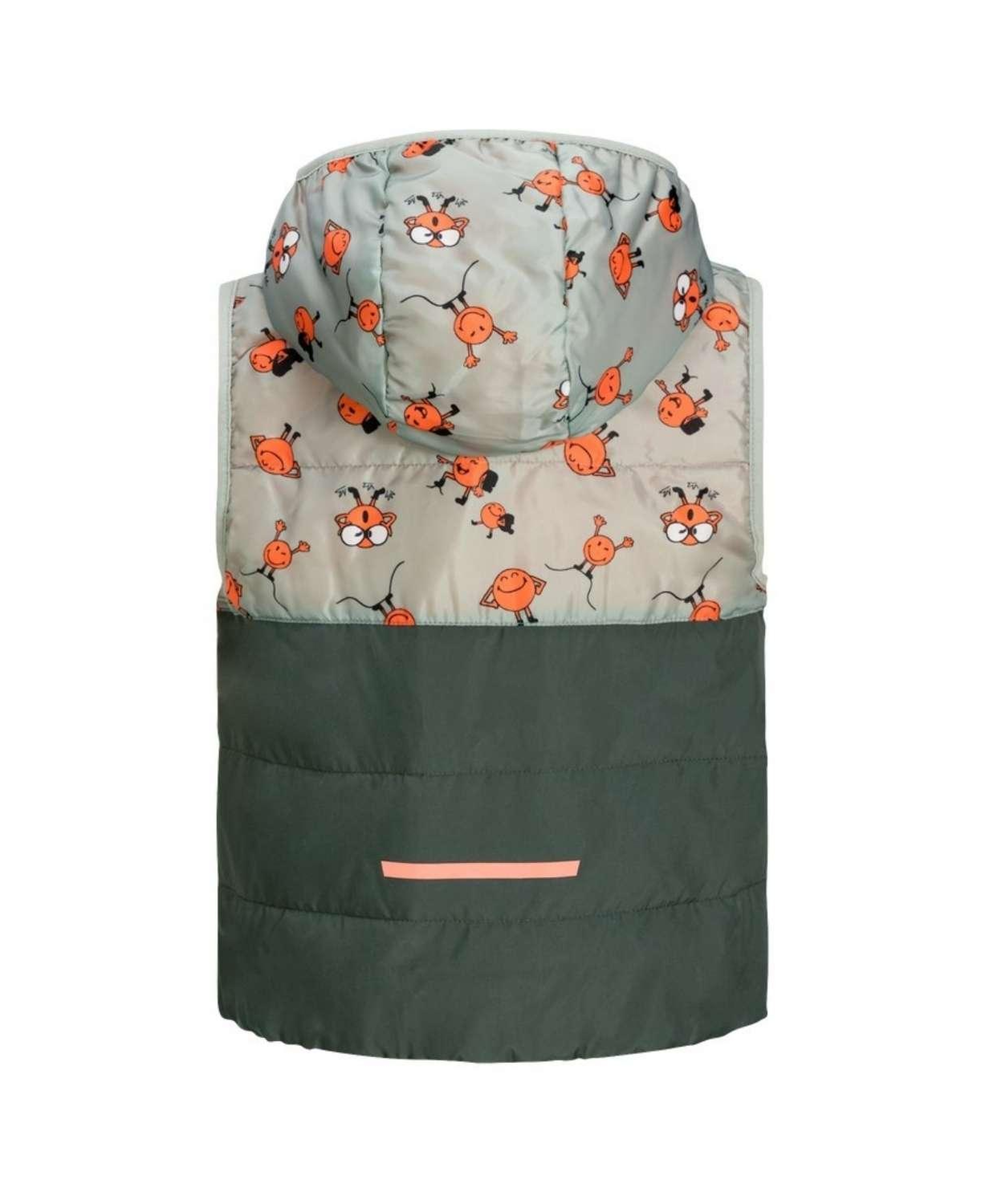 Jack Wolfskin Smileyworld Aop Vest Unisex Çocuk Yeşil Yelek