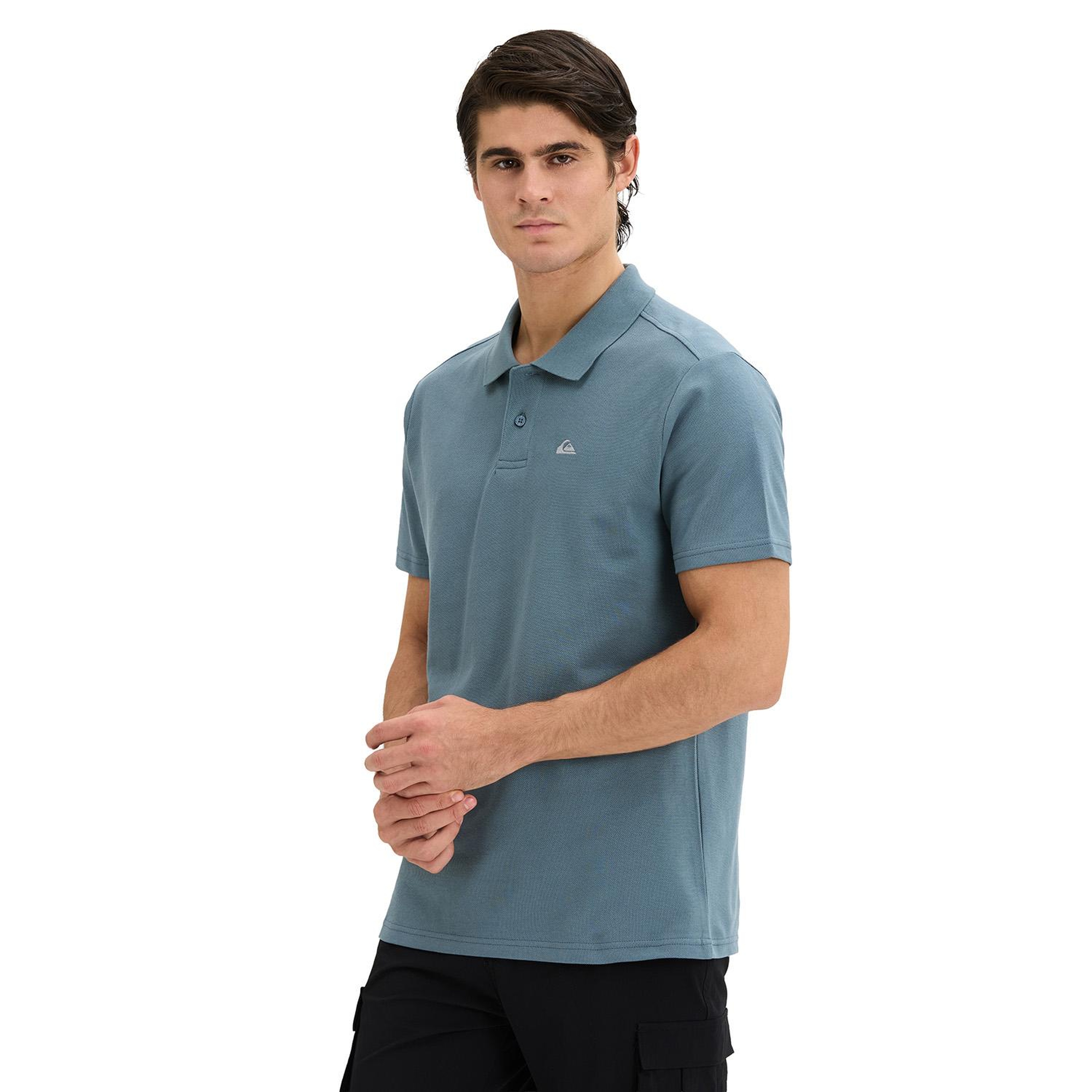 Quıksılver Pınnacle Polo Erkek Mavi Polo T-Shirt