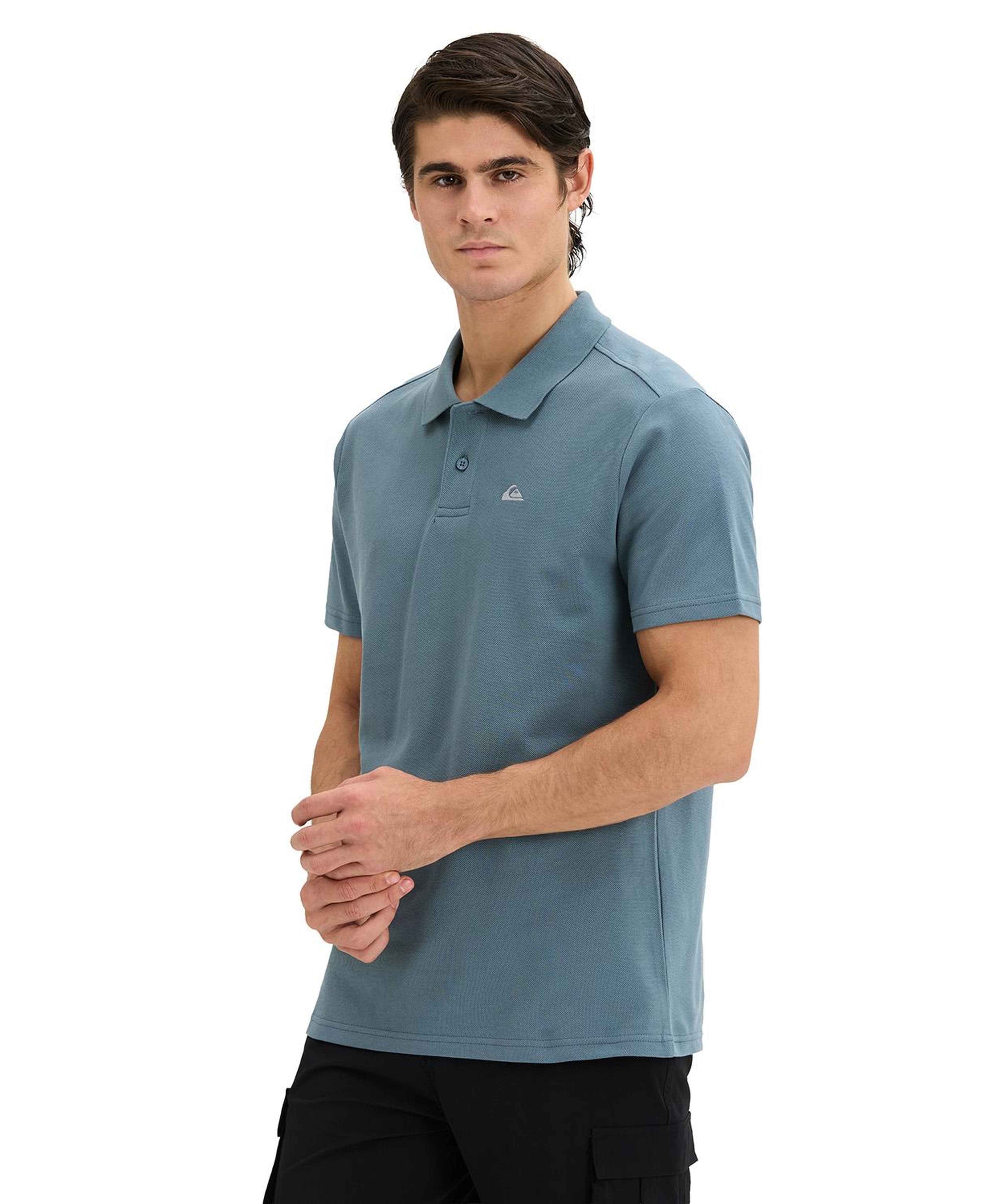 Quıksılver Pınnacle Polo Erkek Mavi Polo T-Shirt