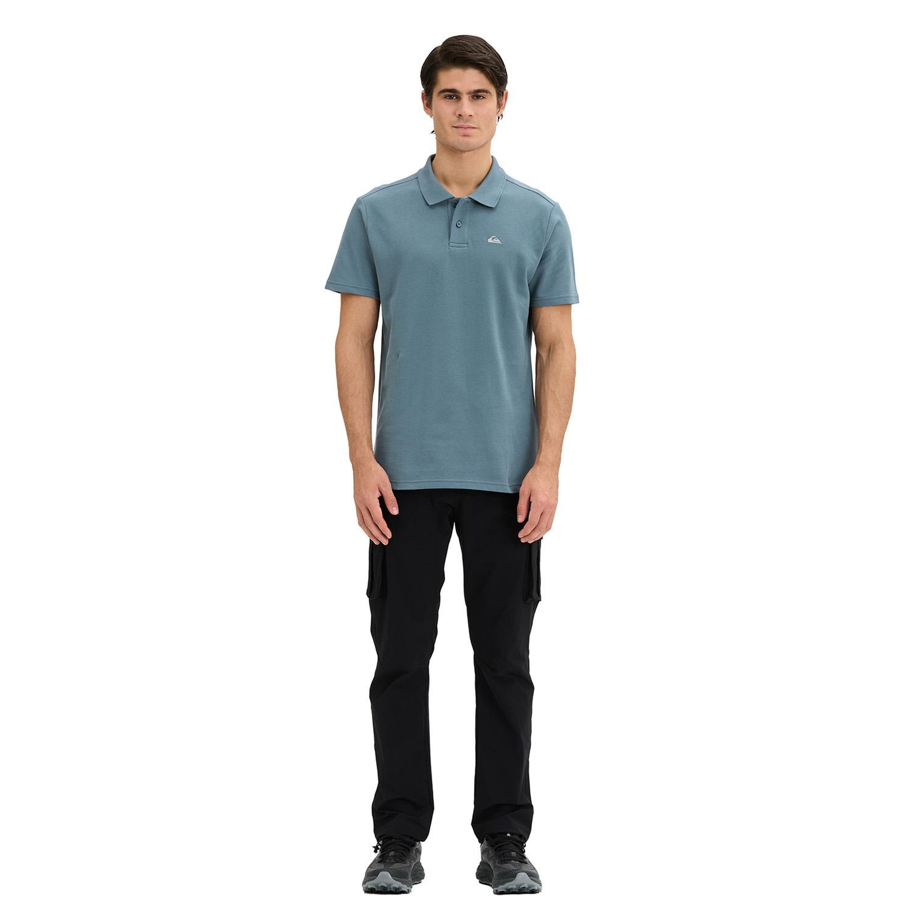 Quıksılver Pınnacle Polo Erkek Mavi Polo T-Shirt