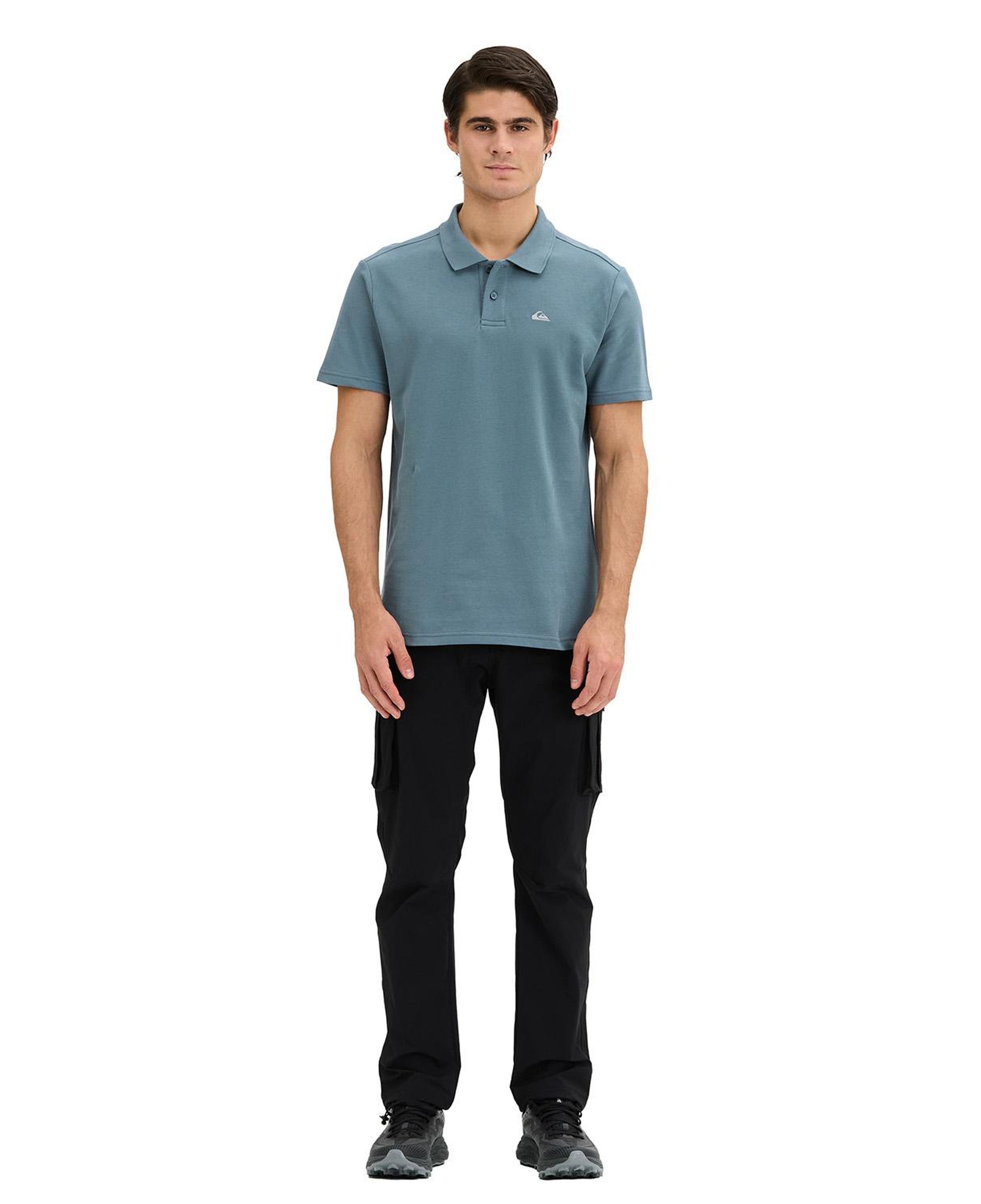 Quıksılver Pınnacle Polo Erkek Mavi Polo T-Shirt