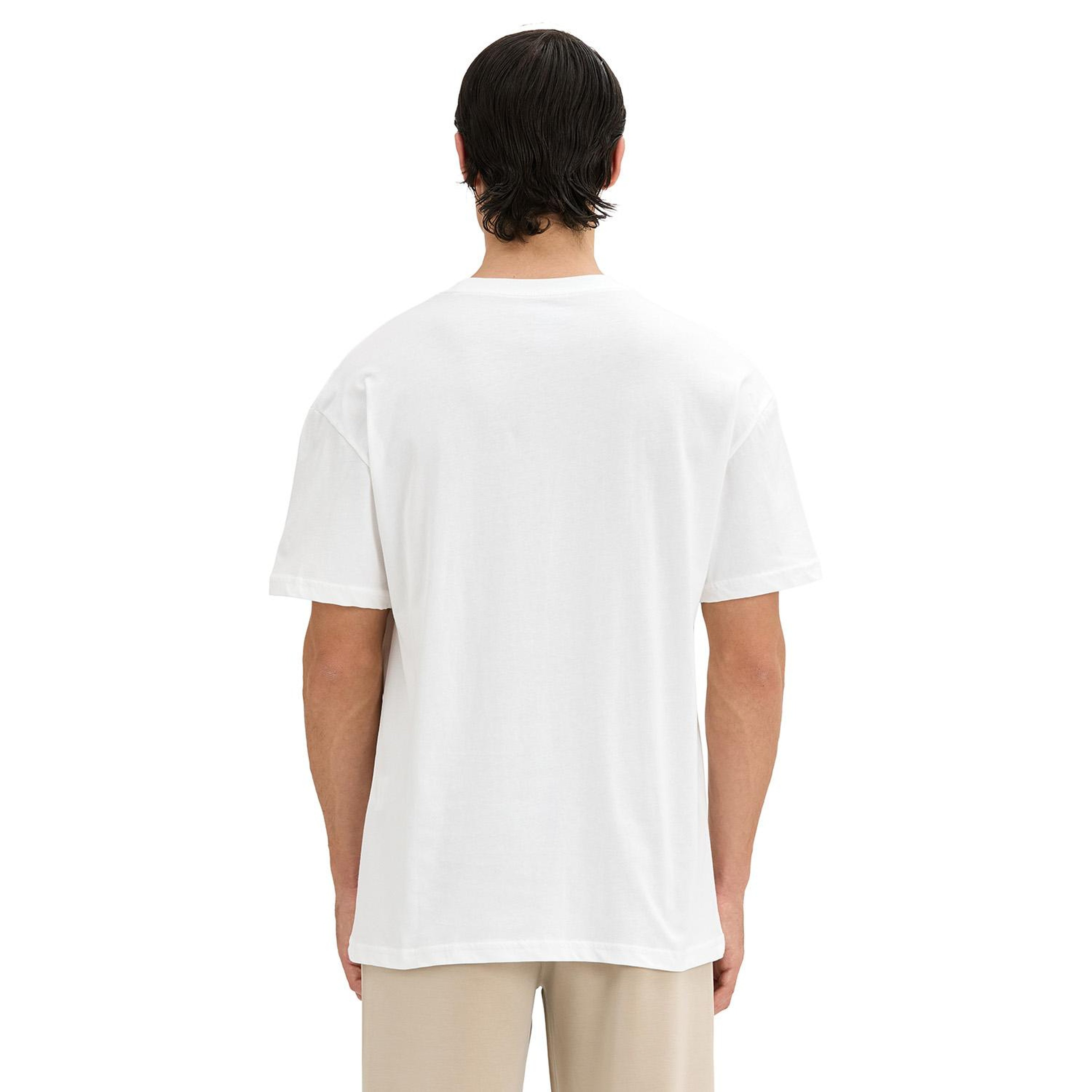 Quıksılver Touchdown Tee Erkek Beyaz T-Shirt