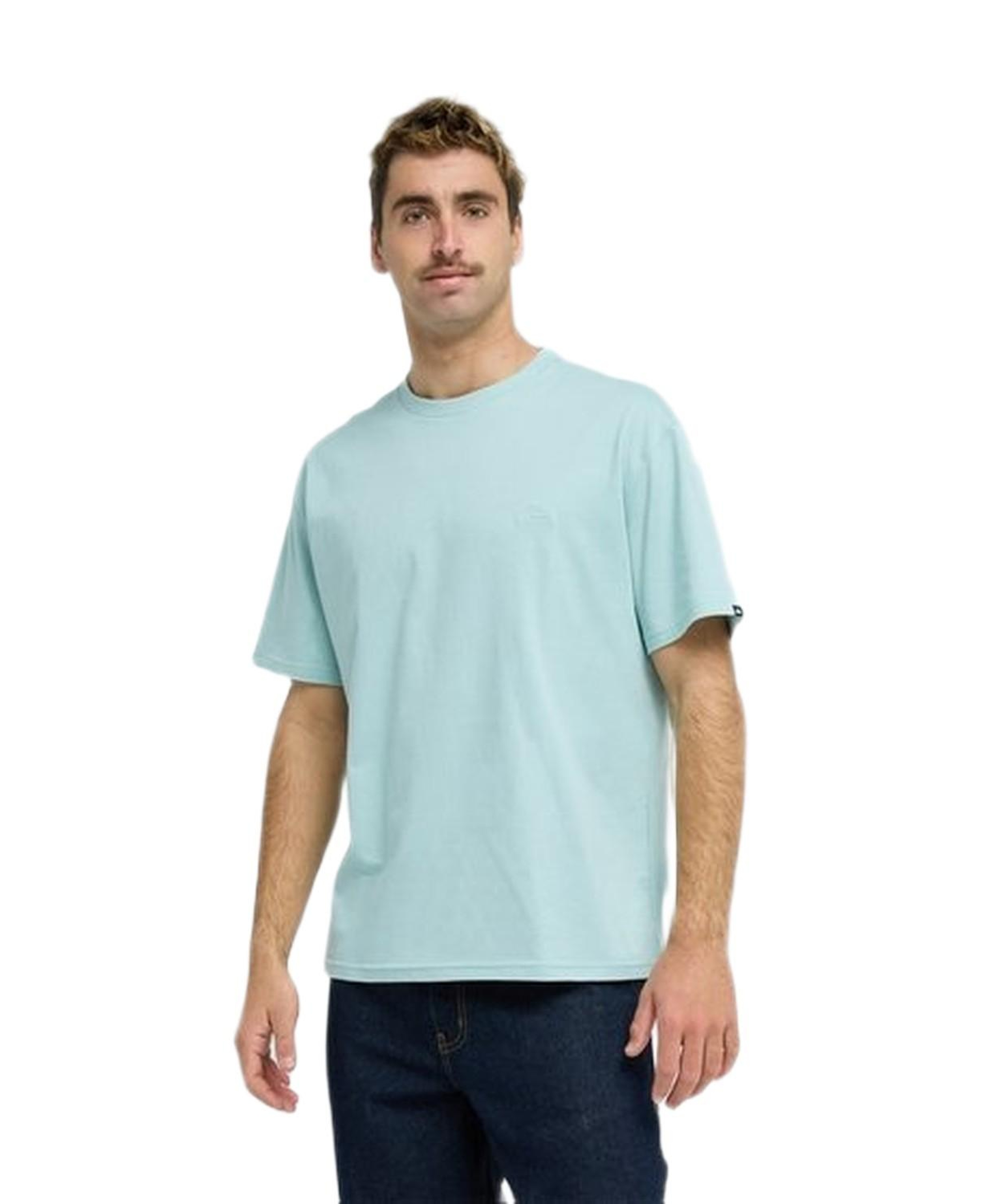 Quiksilver Salt Water Erkek Mavi T-Shirt