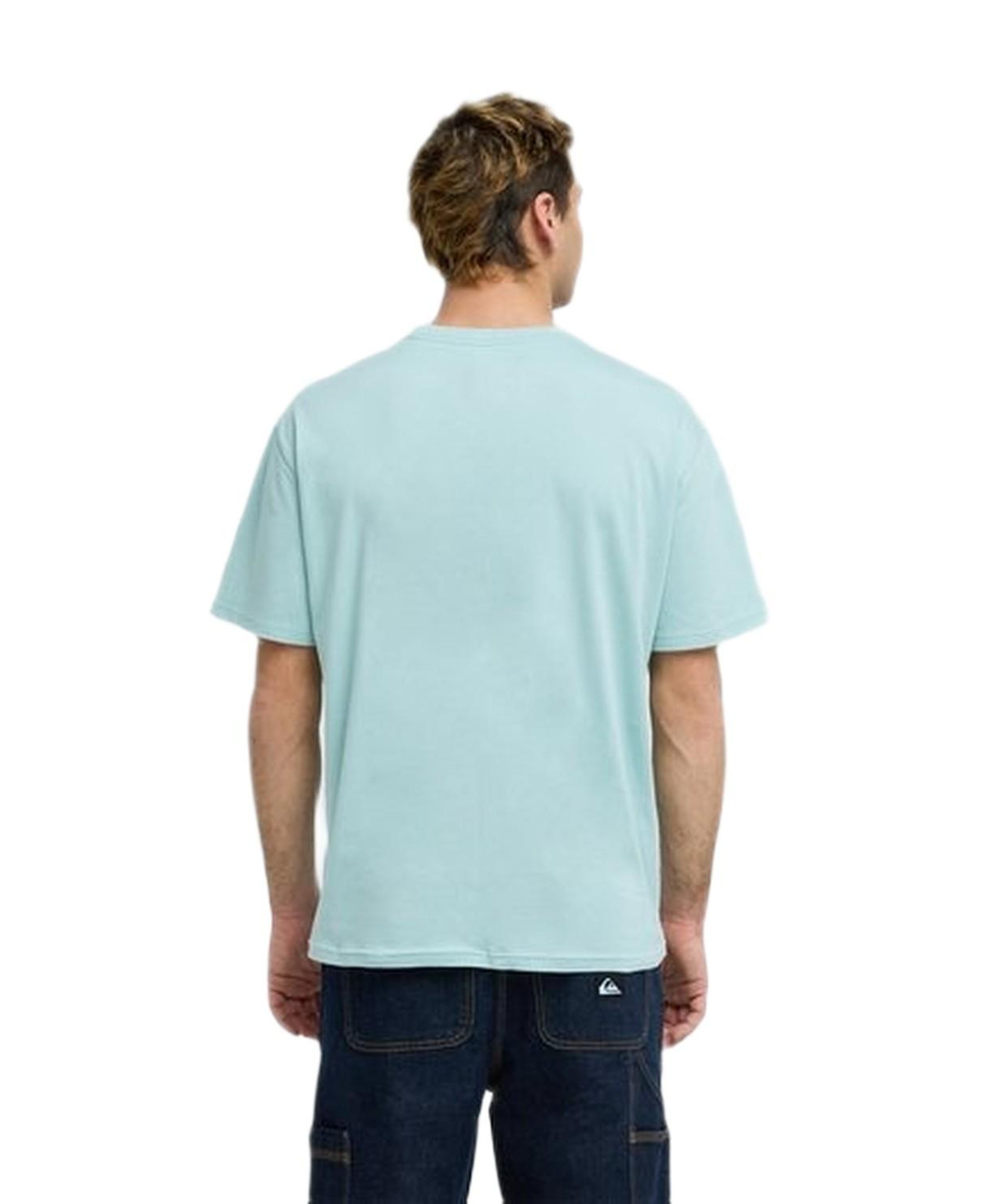 Quiksilver Salt Water Erkek Mavi T-Shirt