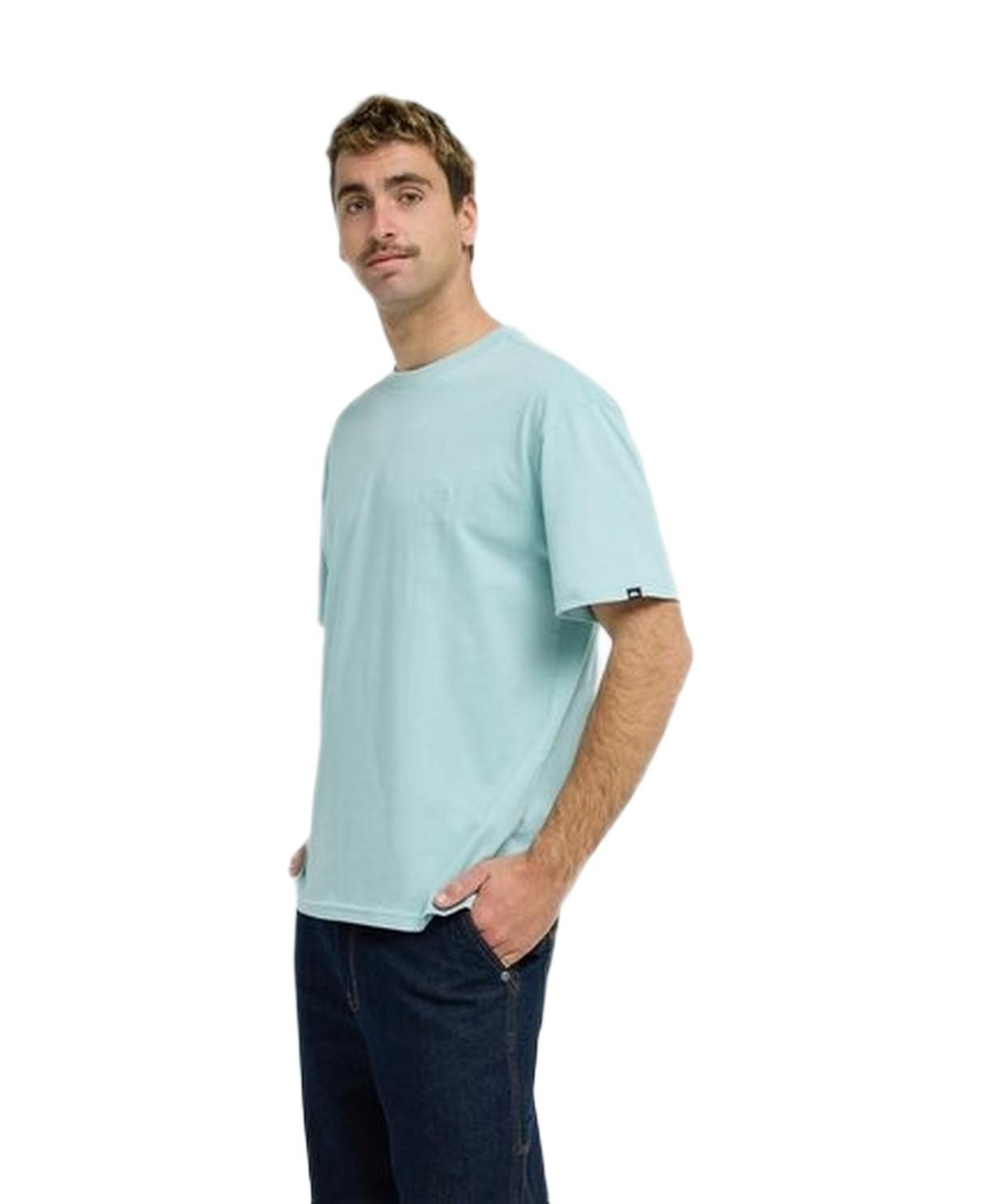 Quiksilver Salt Water Erkek Mavi T-Shirt