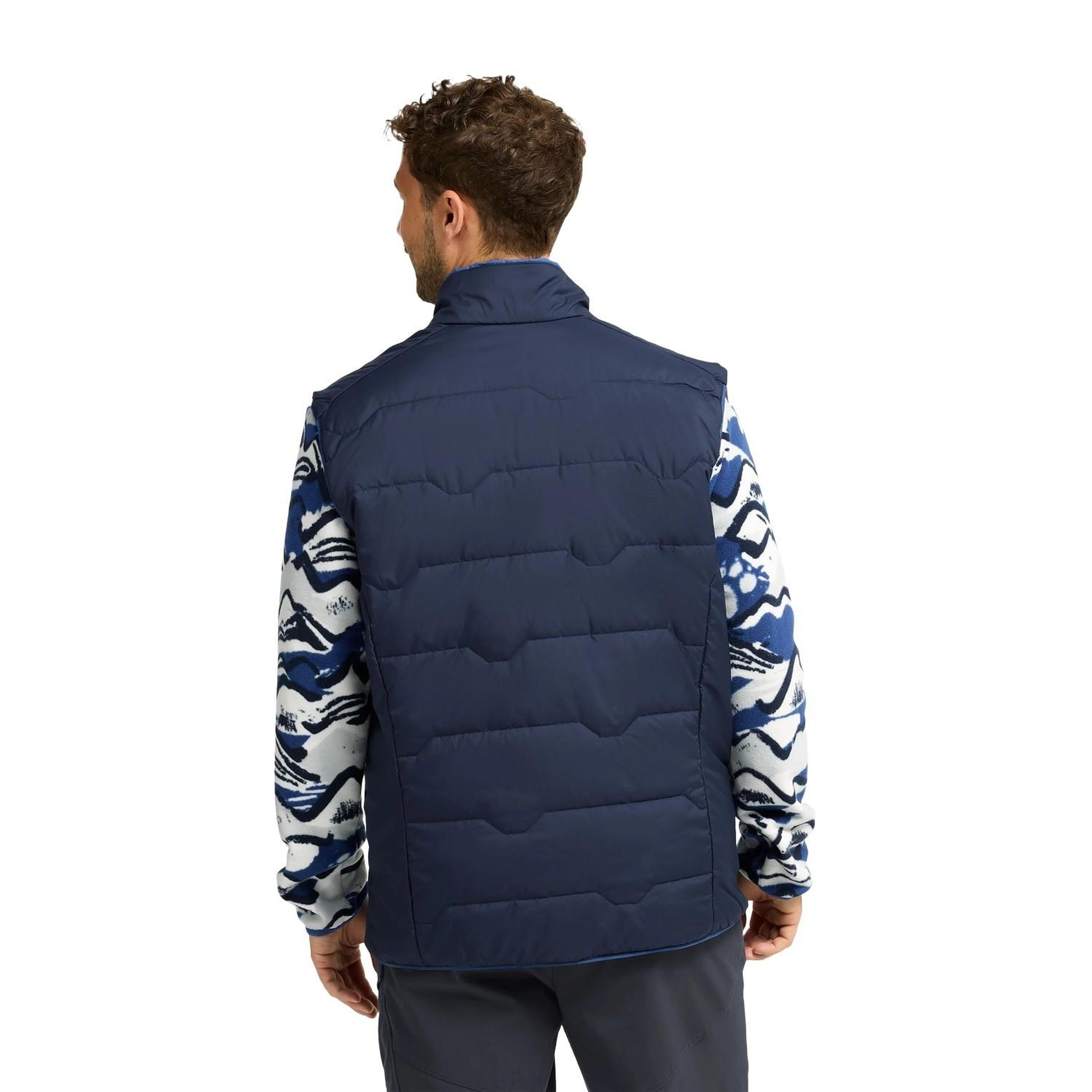 Jack Wolfskin Trail Light Ins 2in1 Vest Erkek Mavi Yelek