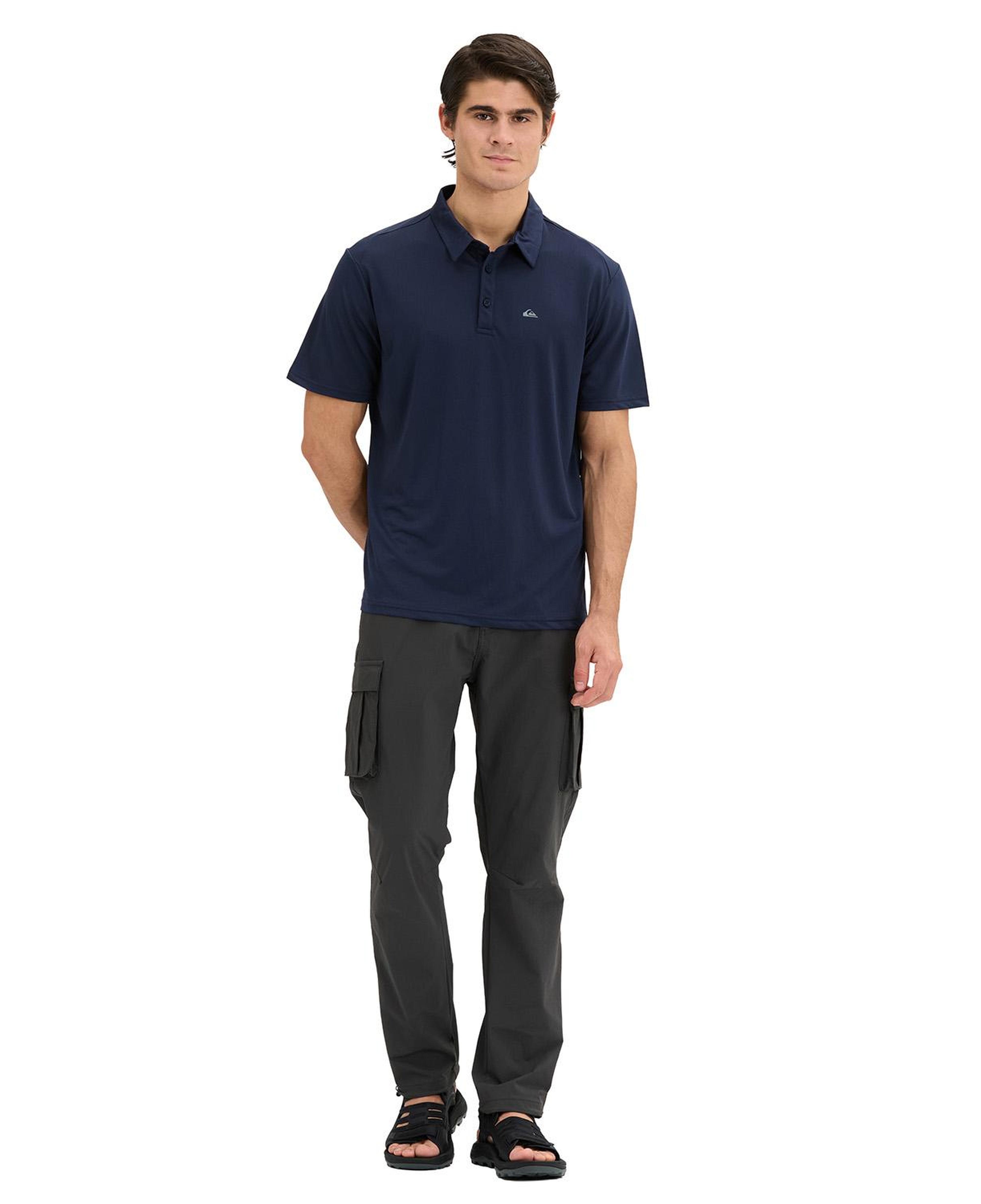 Quıksılver Prowess Polo Erkek Lacivert Polo T-Shirt