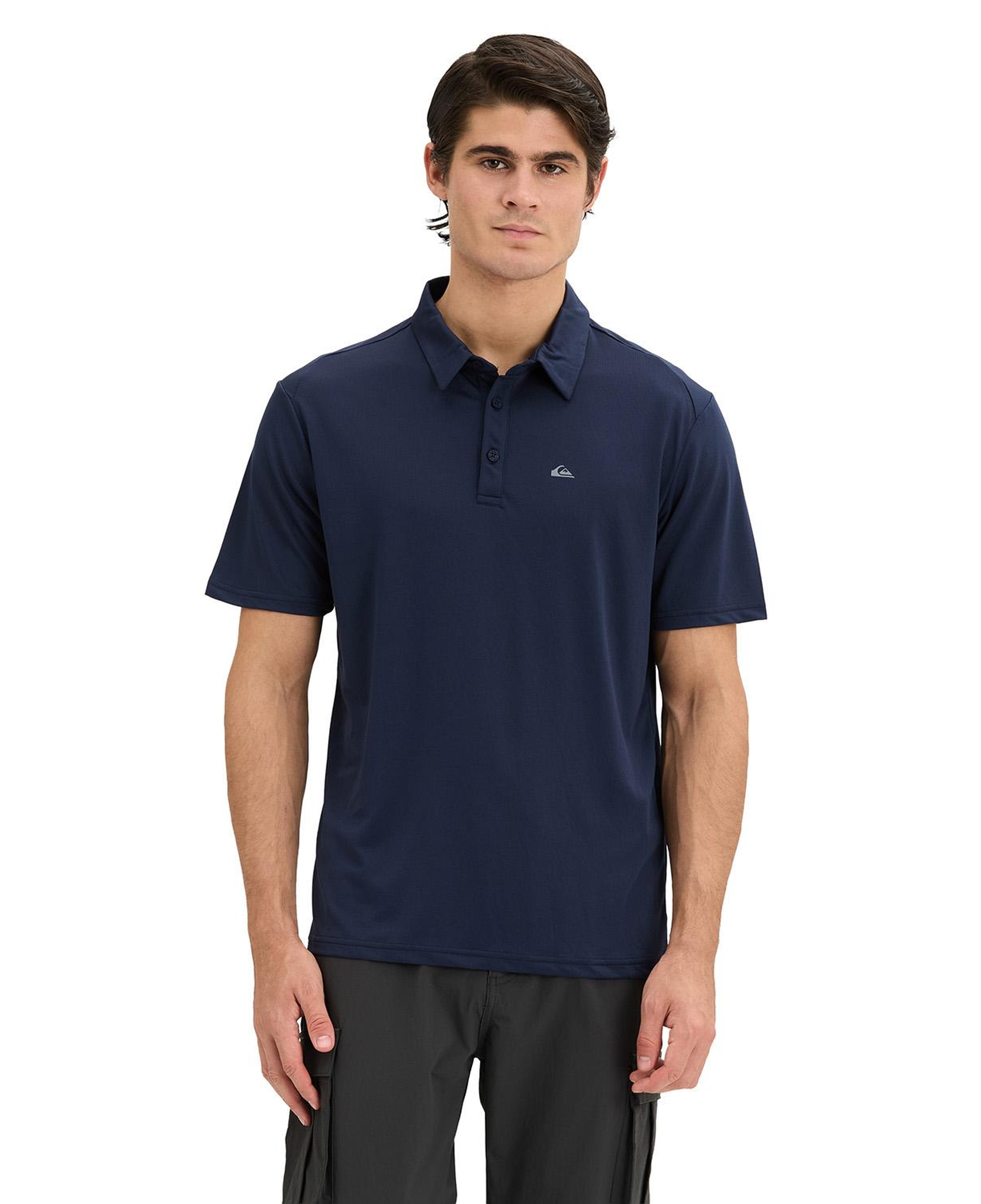 Quıksılver Prowess Polo Erkek Lacivert Polo T-Shirt