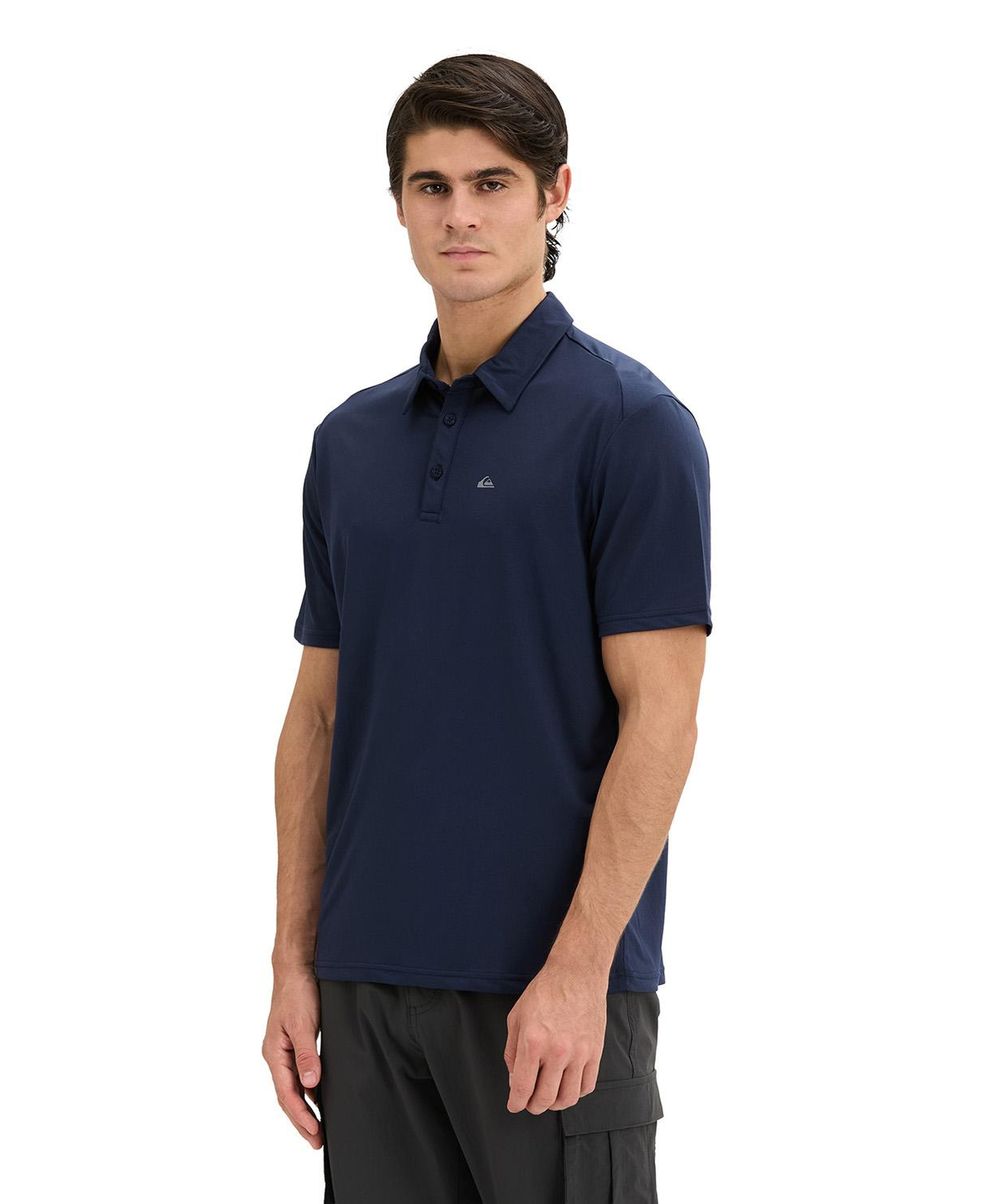 Quıksılver Prowess Polo Erkek Lacivert Polo T-Shirt