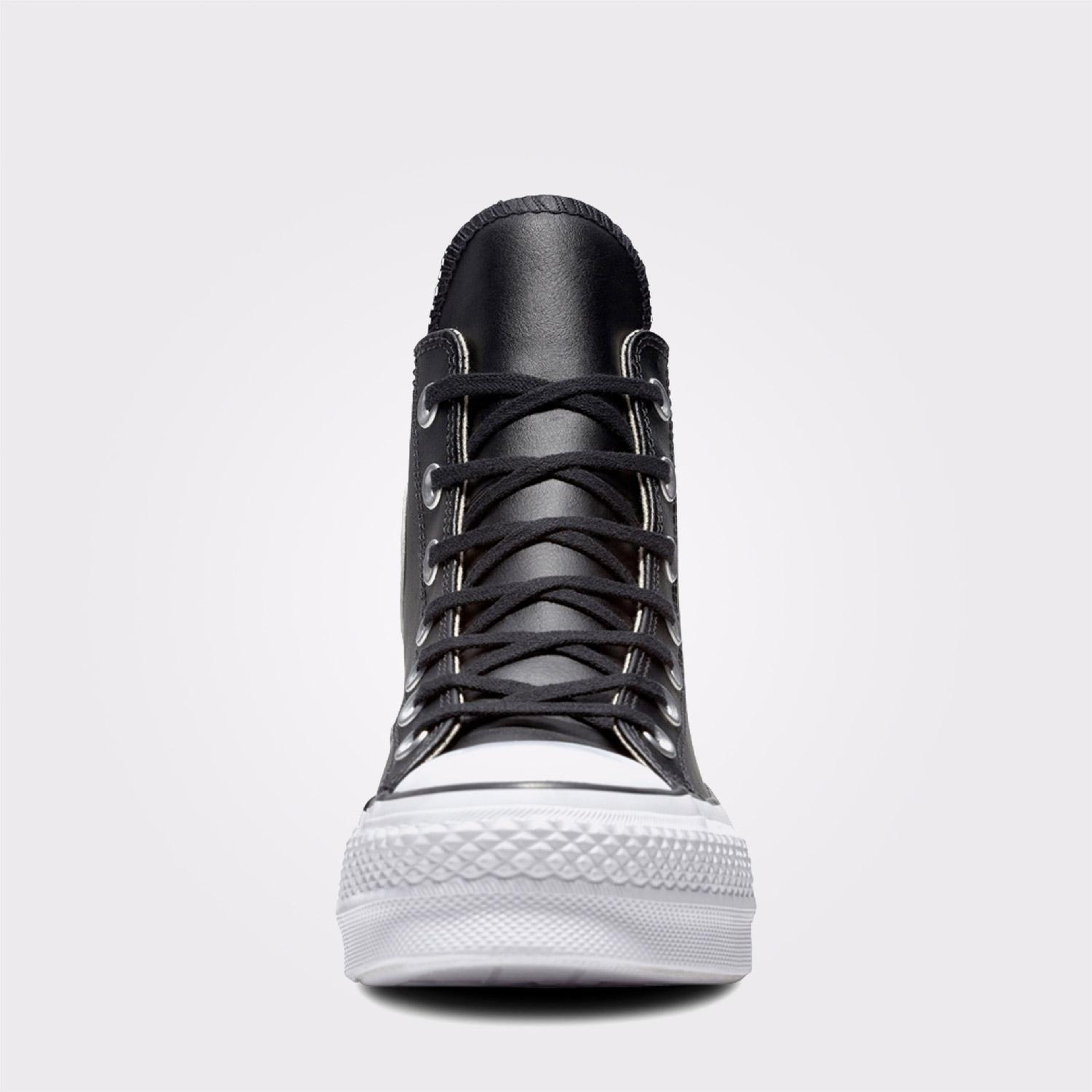 Converse Chuck Taylor All Star Kadın Siyah Deri Sneaker
