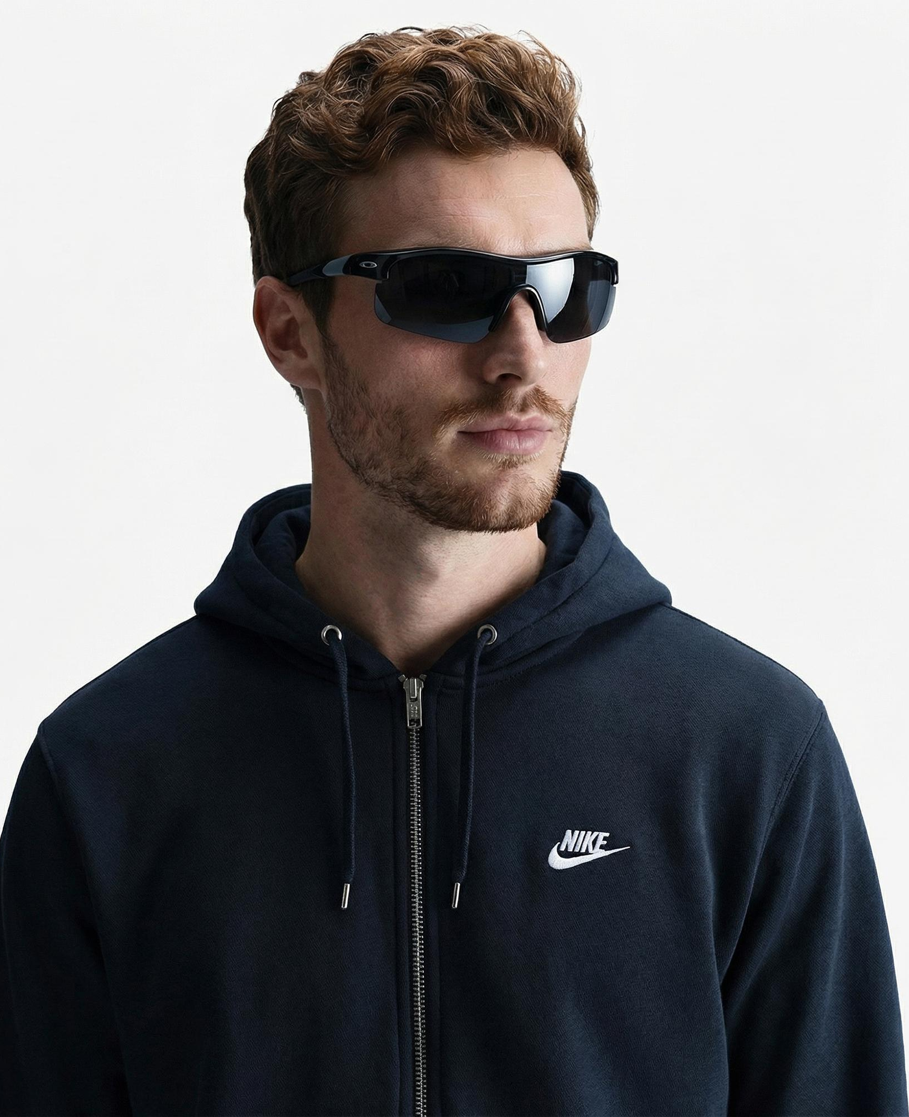 Nike Club Erkek Lacivert Hoodie
