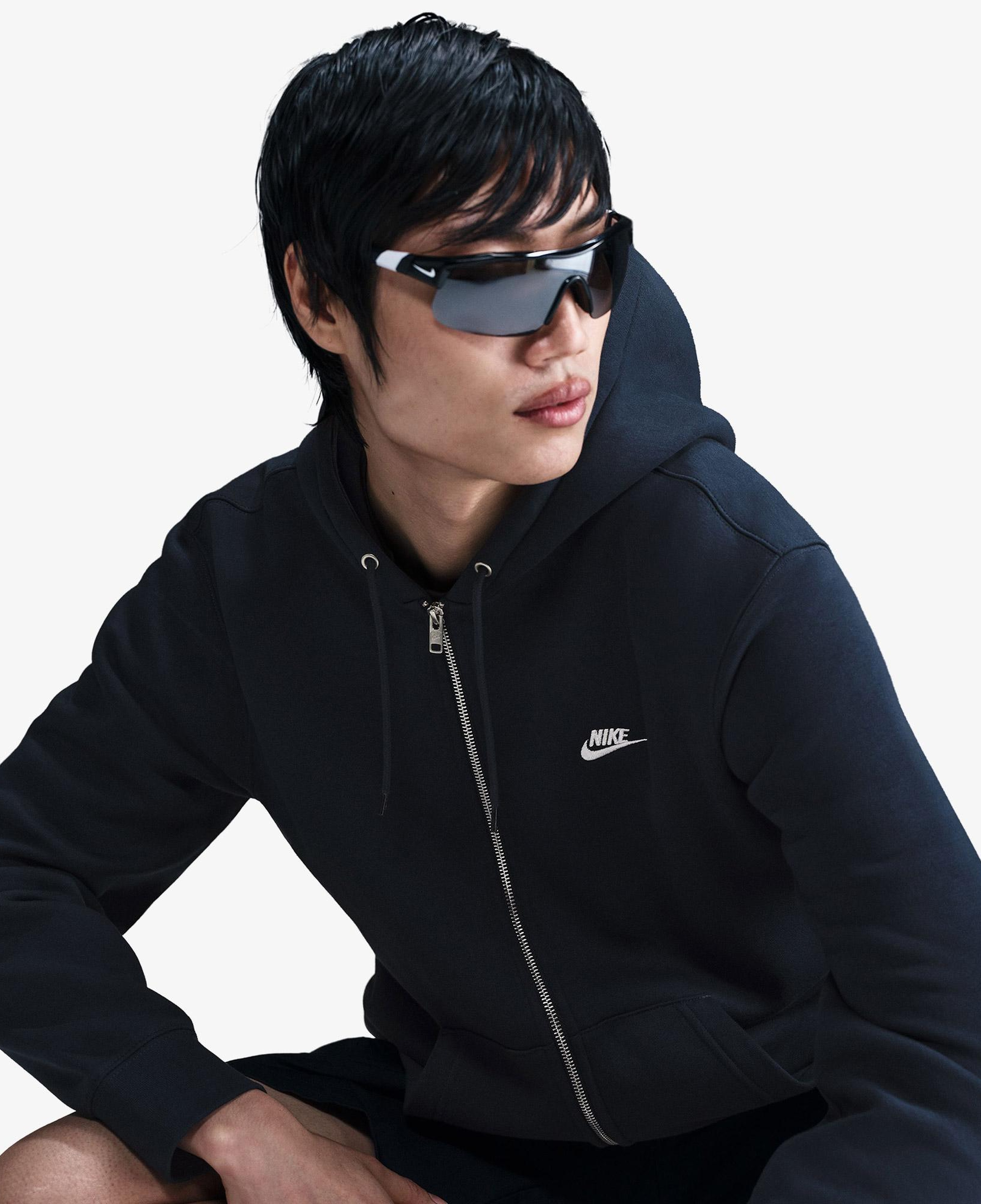 Nike Club Erkek Lacivert Hoodie