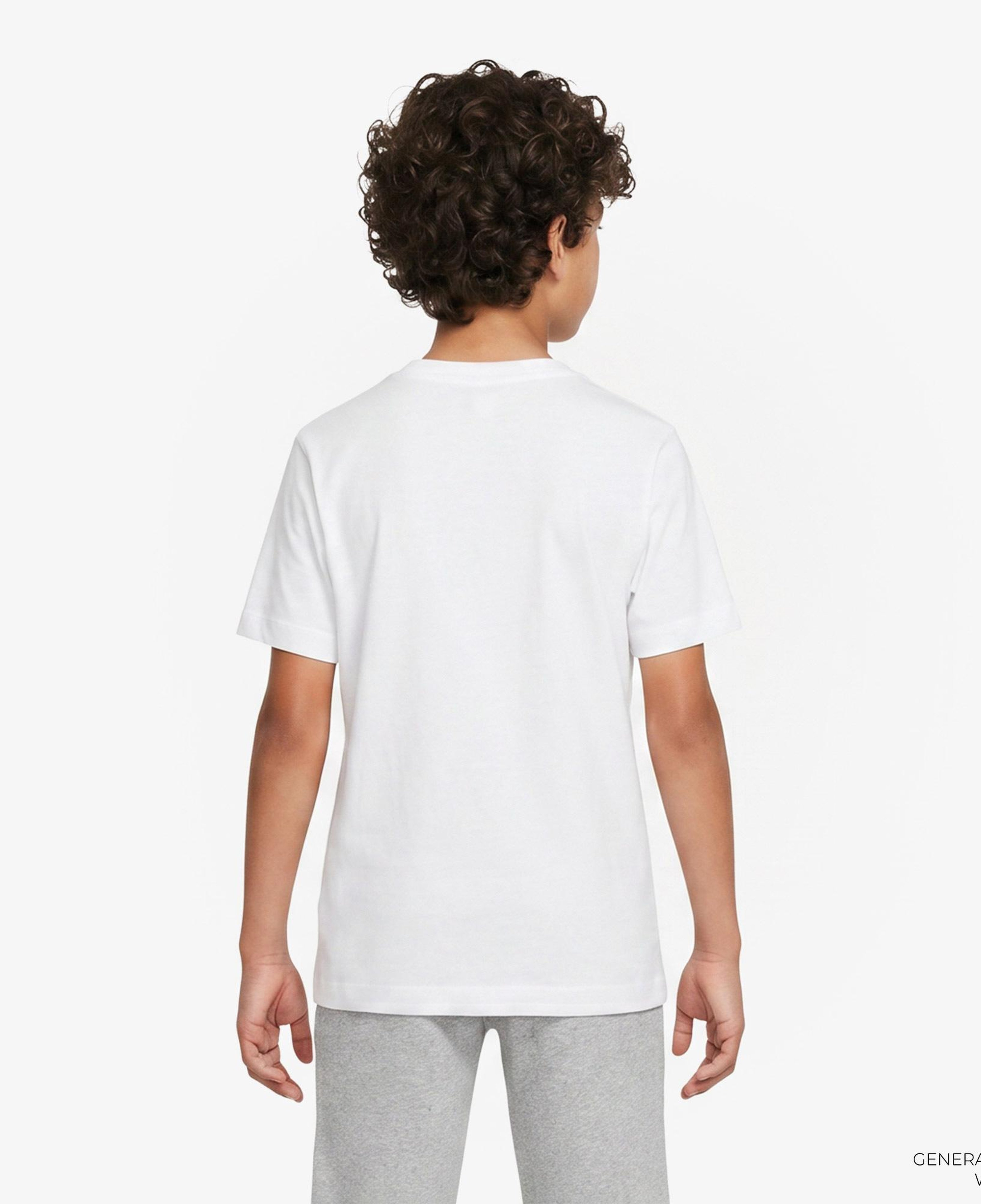 Nike Sportswear Futura Çocuk Beyaz T-Shirt