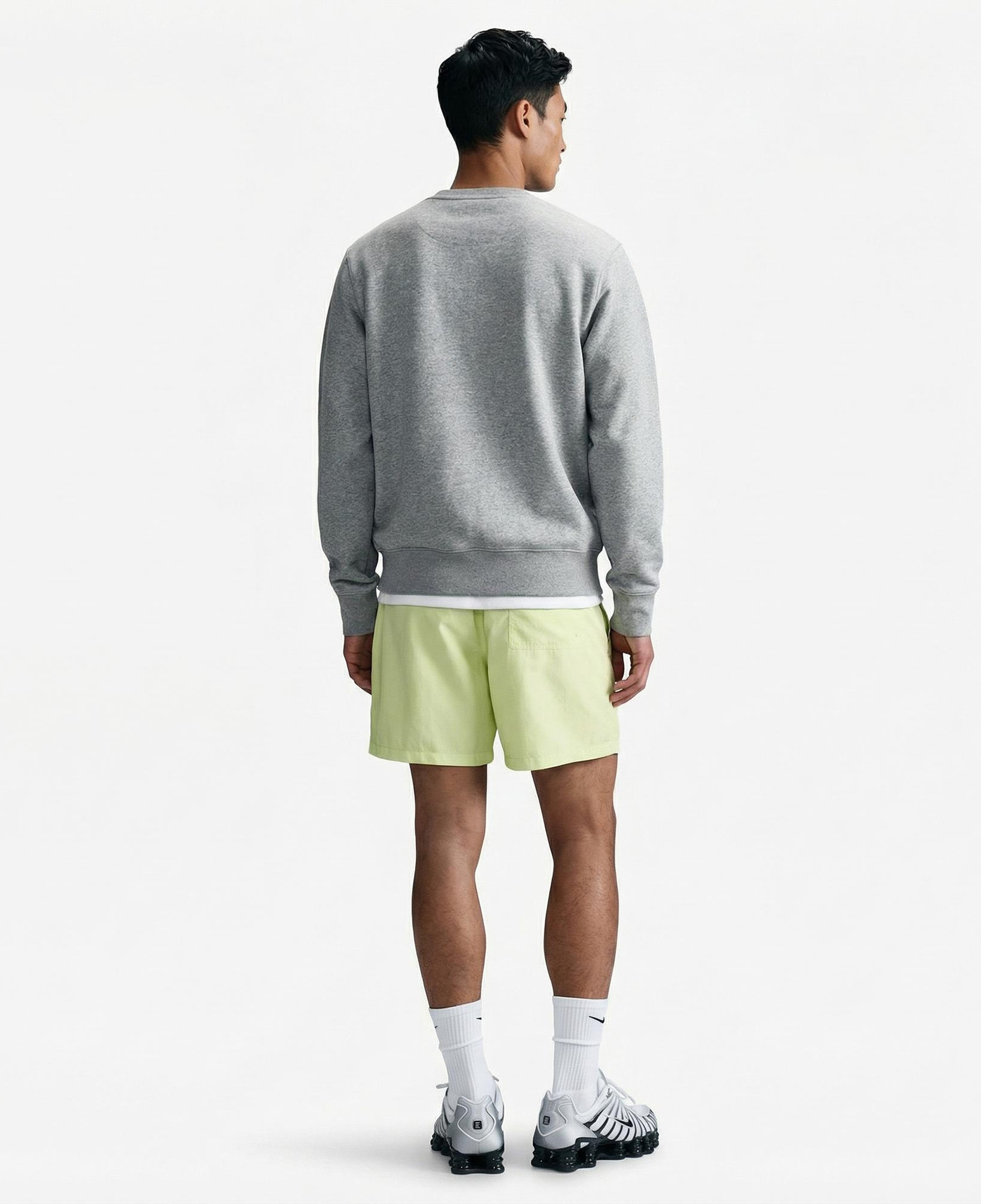 Nike Club Crew Erkek Gri Sweatshirt