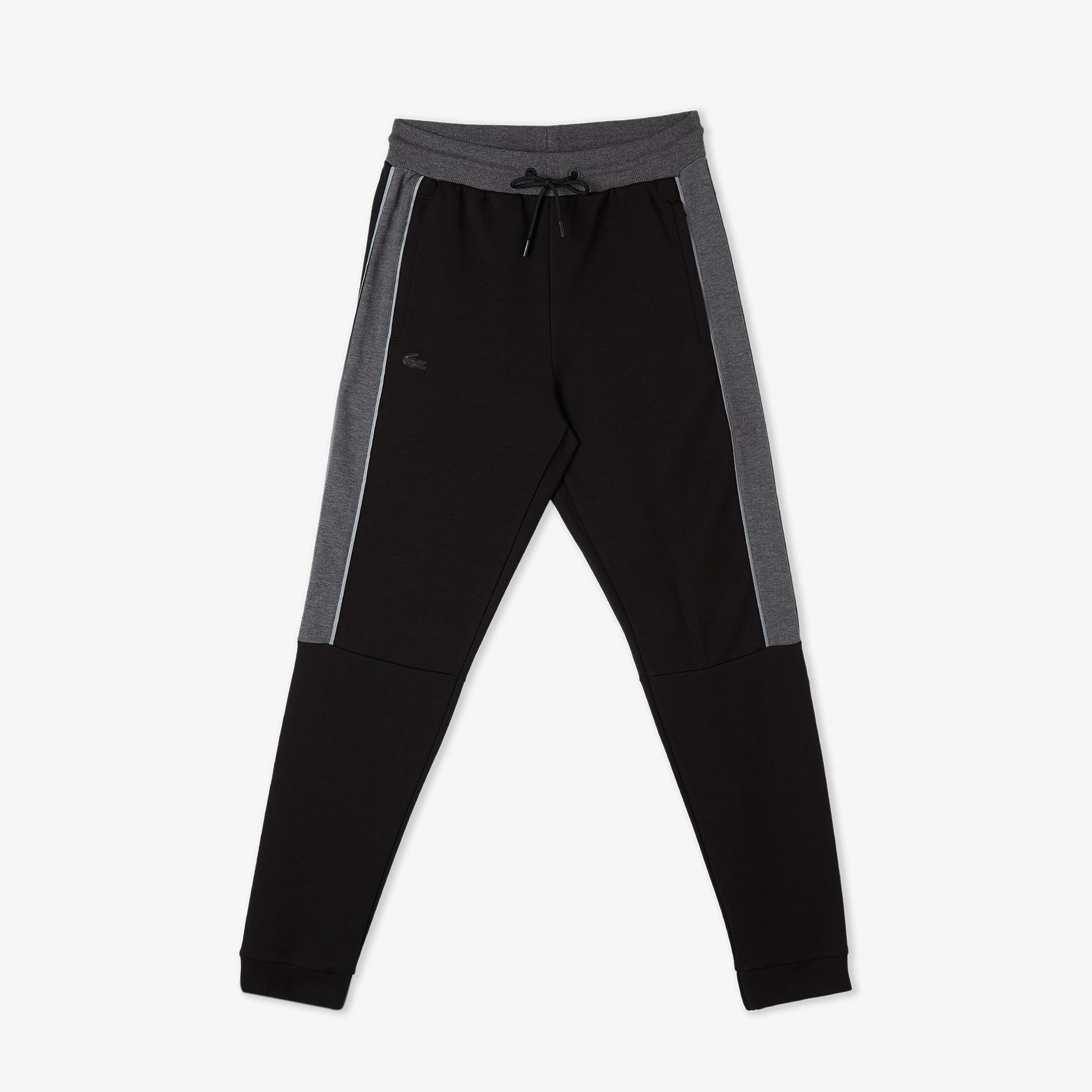 Erkek Slim Fit Siyah Eşofman Altı