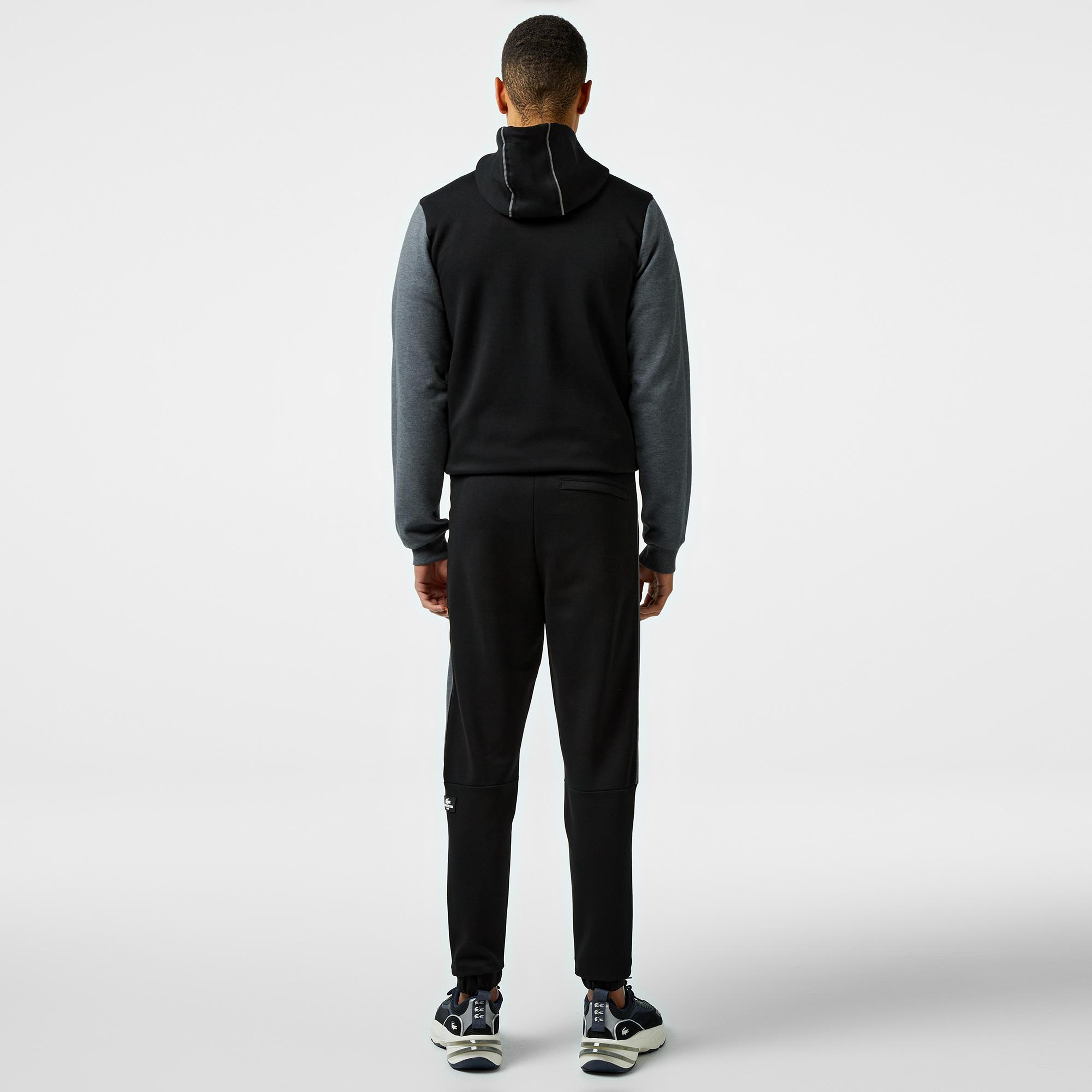 Erkek Slim Fit Siyah Eşofman Altı