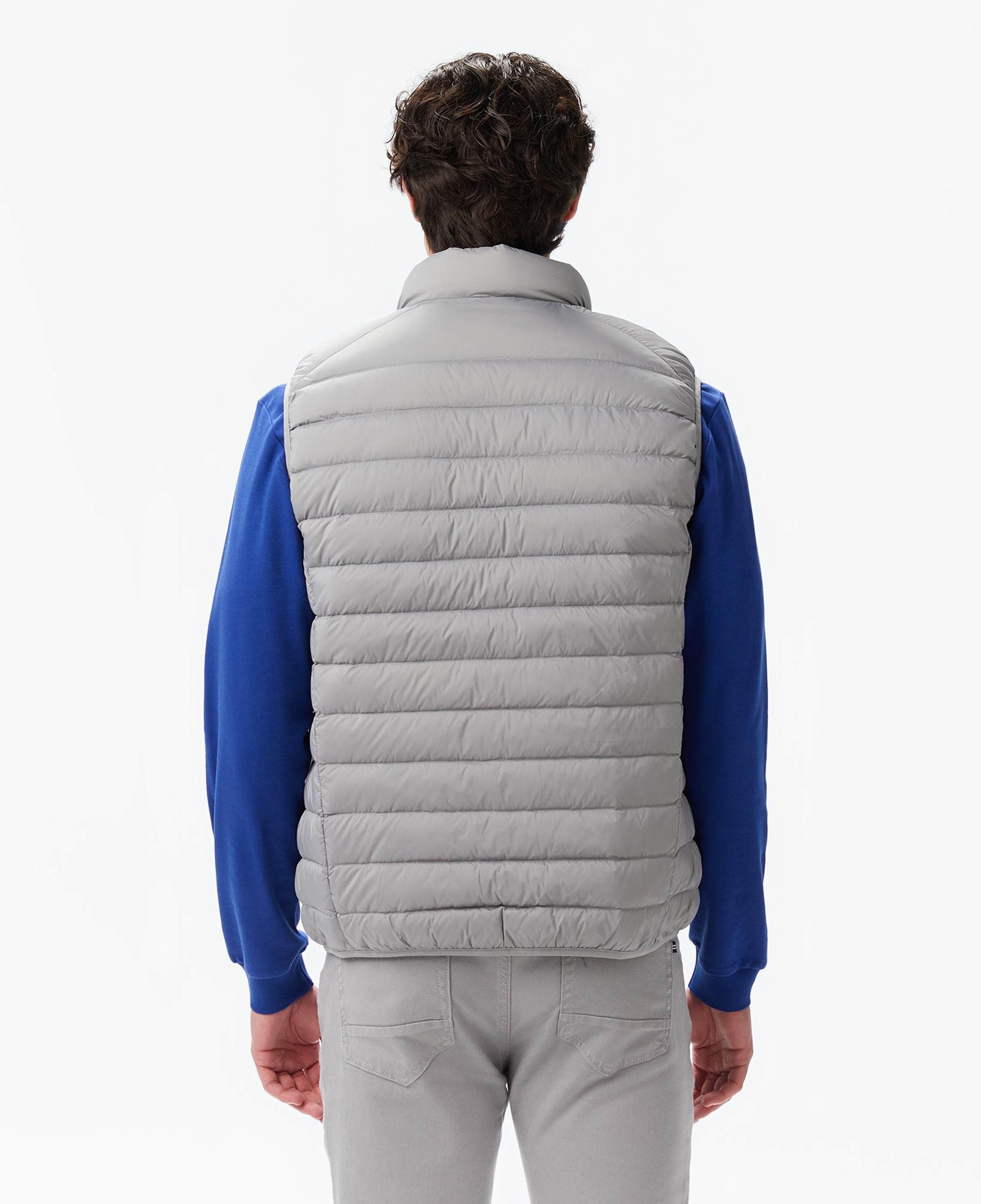 Nautica Erkek Gri Regular Fit Su İtici Kaz Tüyü Yelek