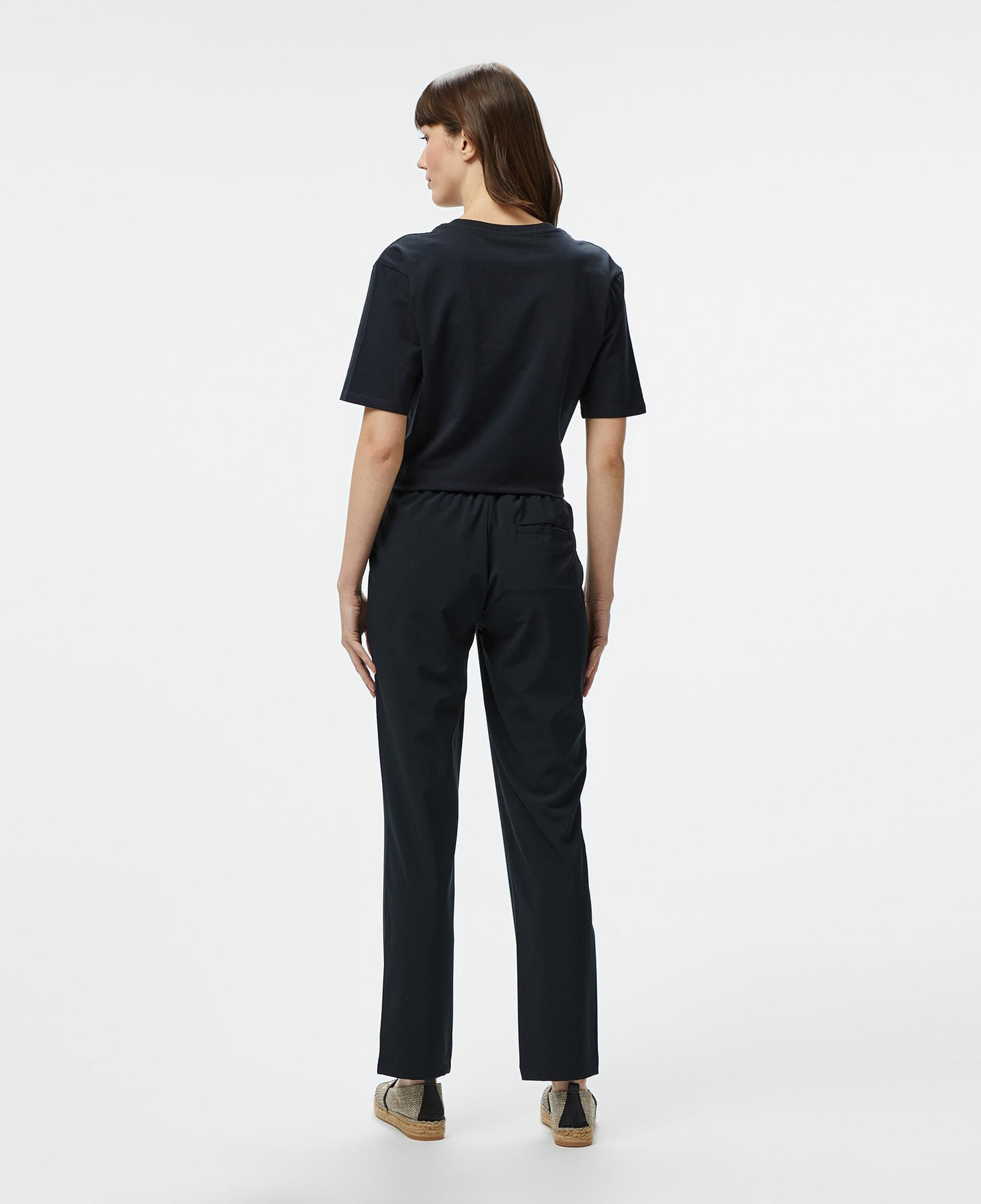 Nautica Kadın Siyah Relaxed Fit Pantolon