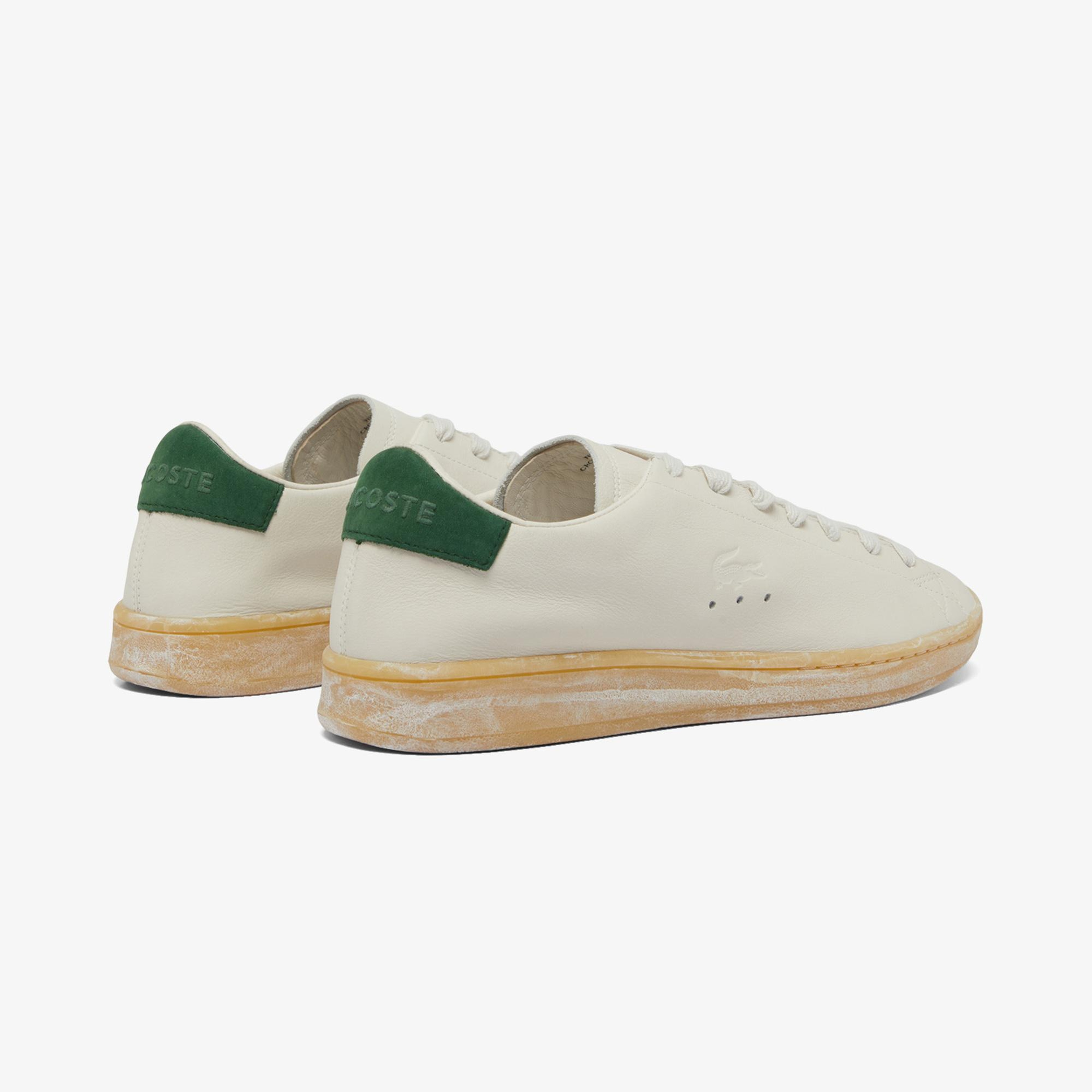 Lacoste Carnaby Set Erkek Krem Spor Ayakkabı