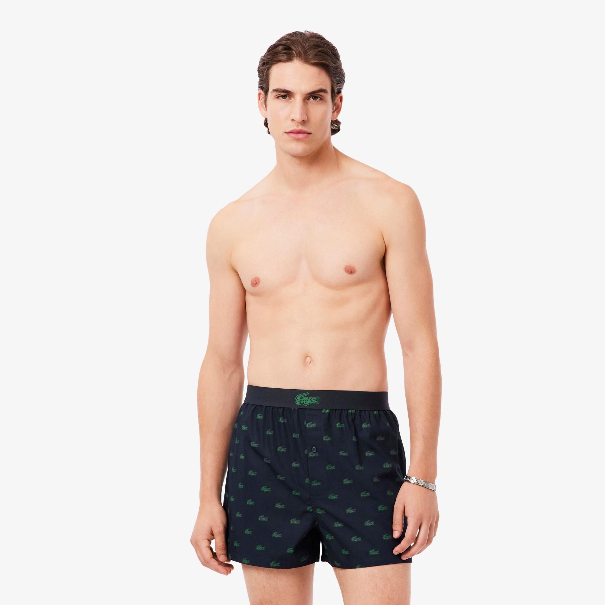 Erkek 3'lü Koyu Renkli Boxer