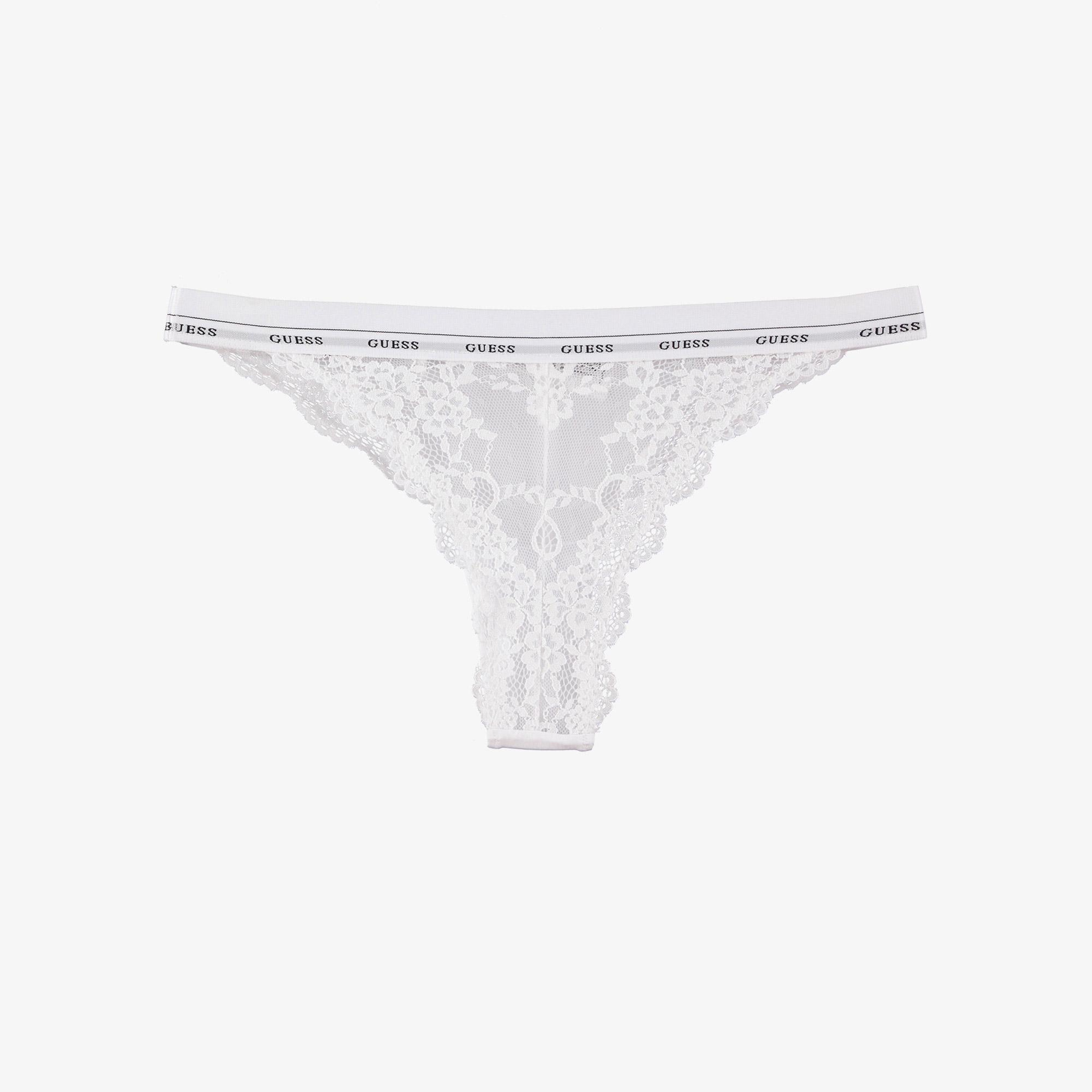 Guess Jane Brazilian Kadın Beyaz Külot