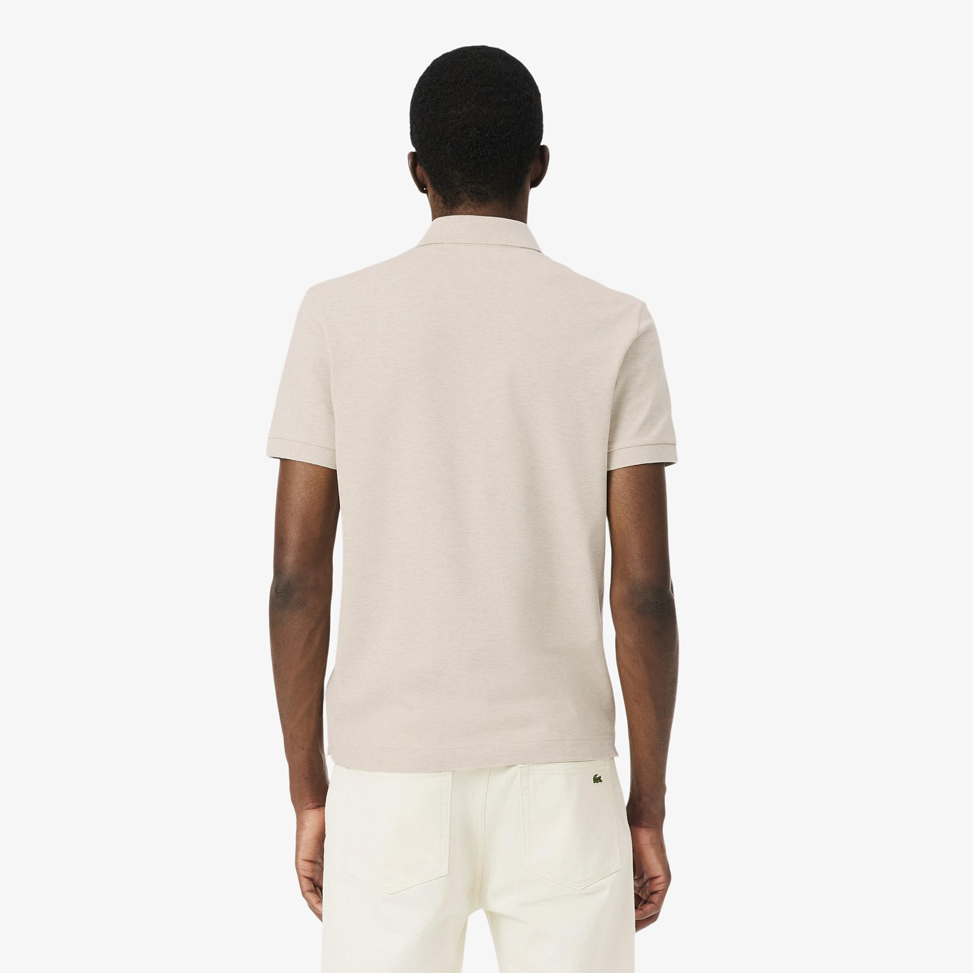 Erkek Regular Fit Bej Paris Polo