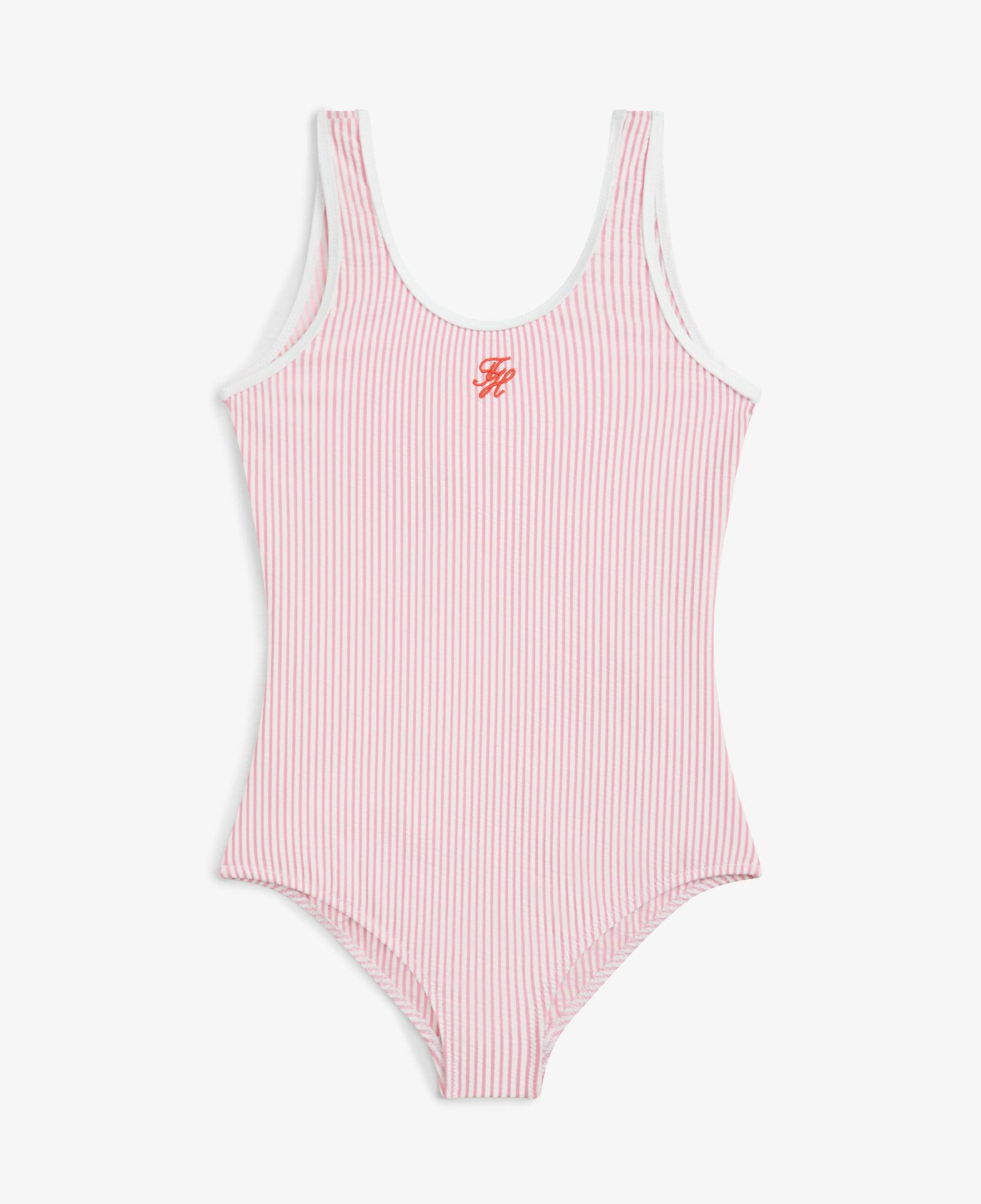 Tommy Hilfiger Script Çocuk Pembe Mayo