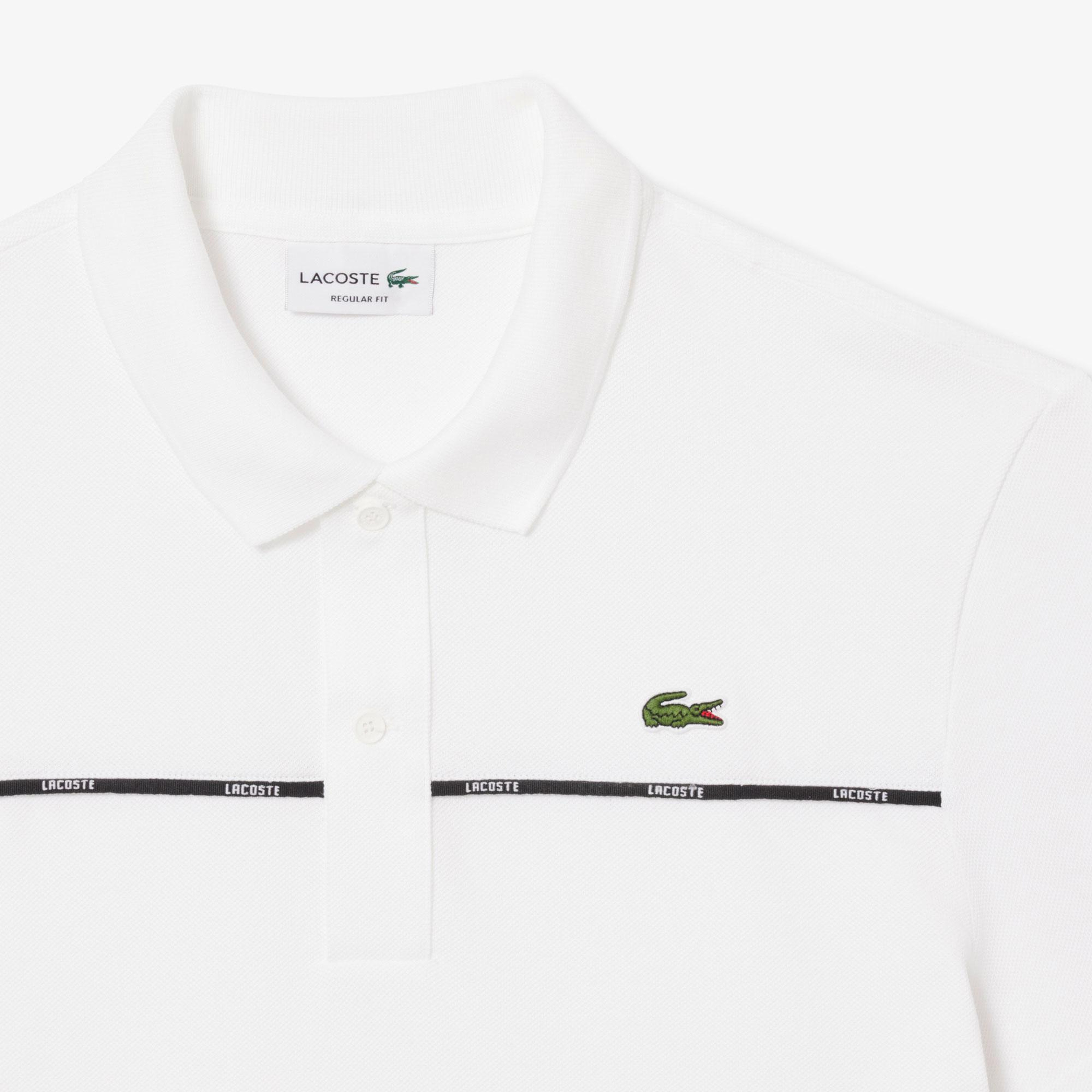 L.12.12 Erkek Classic Fit Beyaz Polo