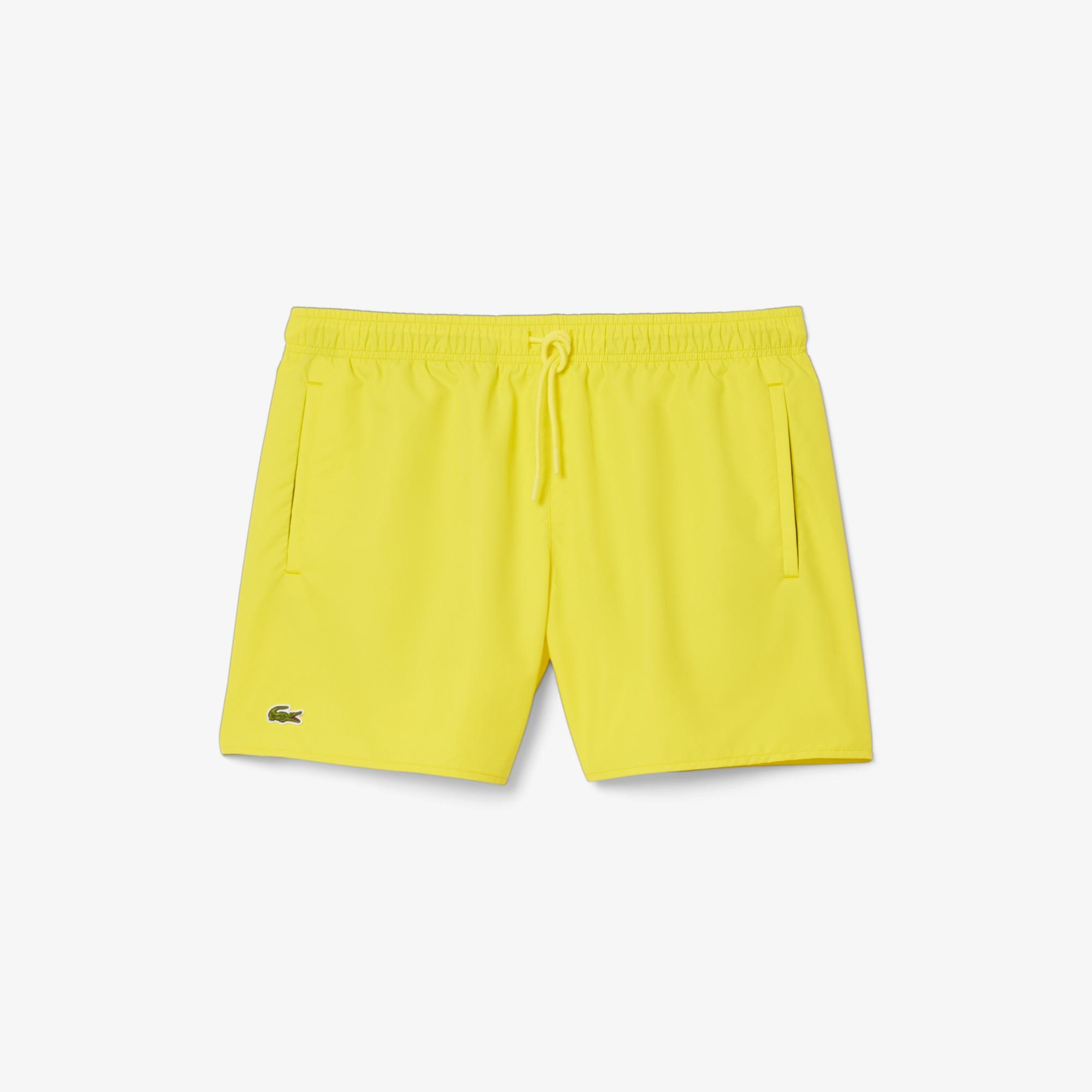 Lacoste Erkek Sarı Deniz Şortu