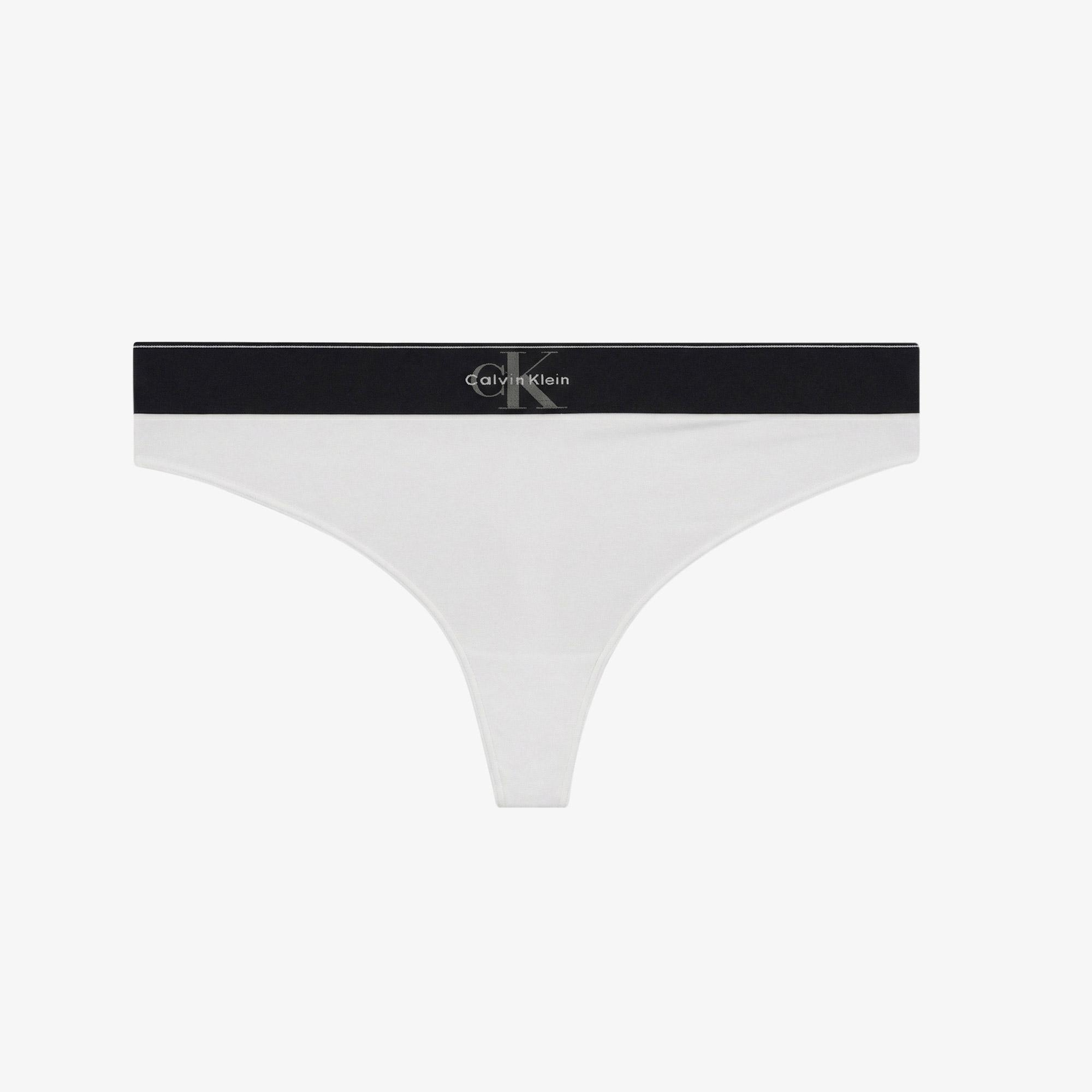 Calvin Klein Thong Kadın Beyaz Külot