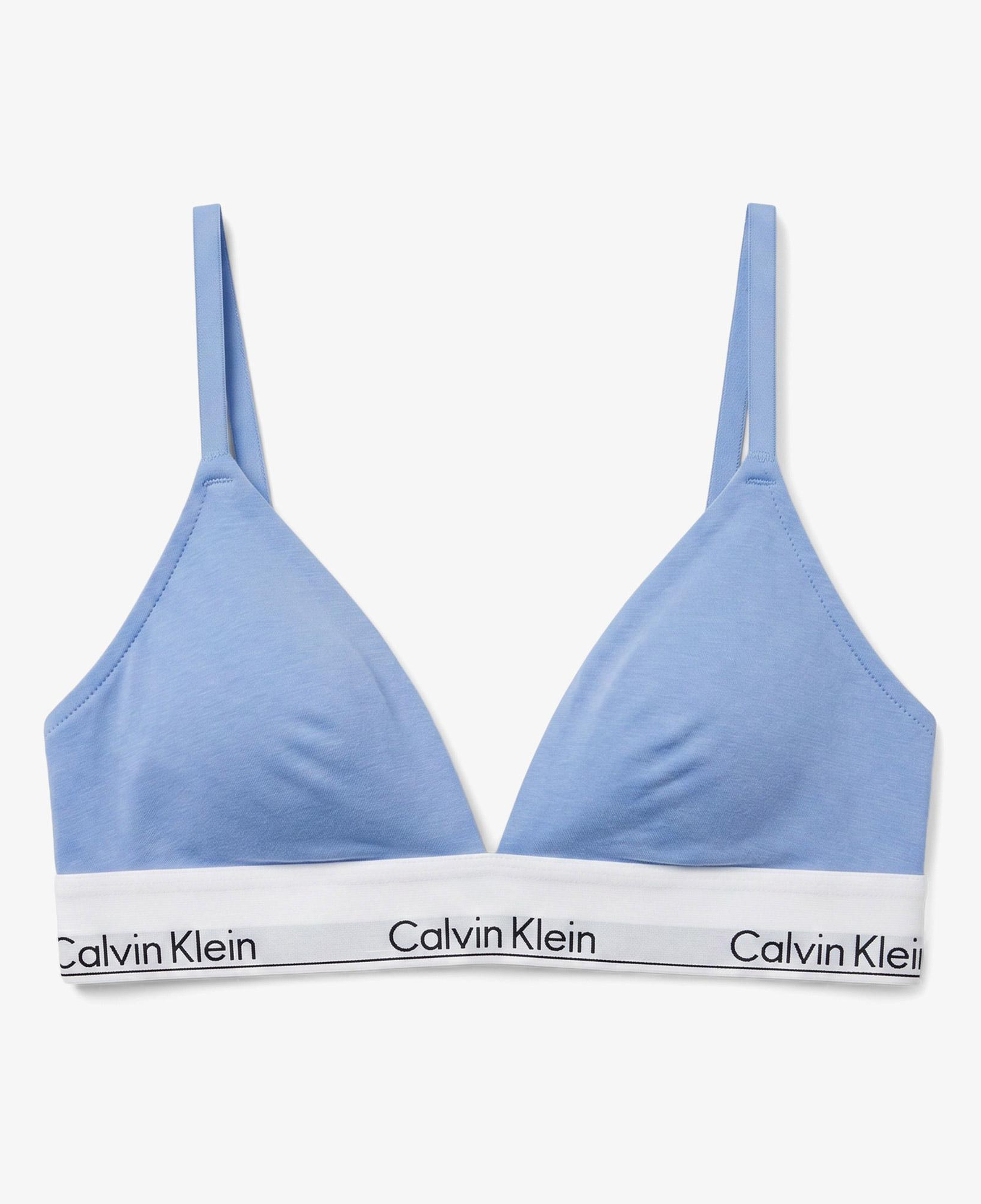 Calvin Klein Lightly Lined Modal Kadın Mavi Bra