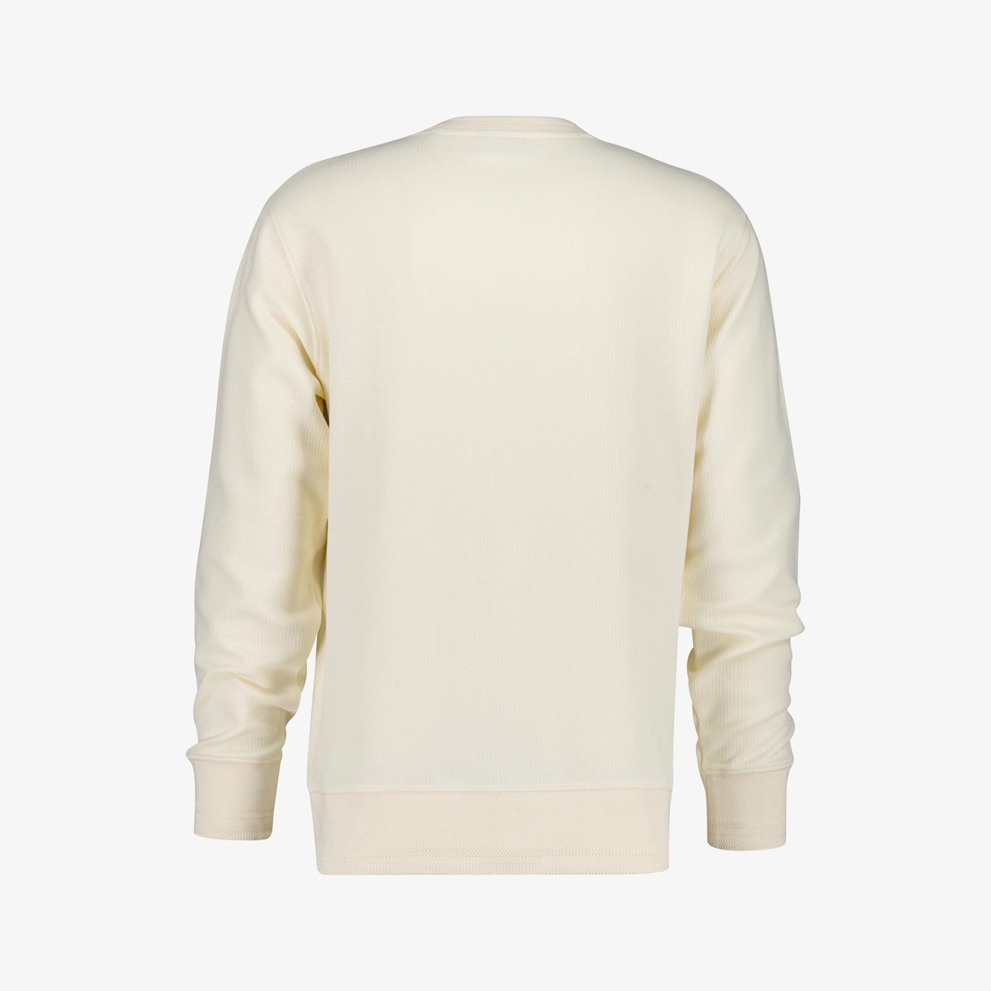 GANT Erkek Krem Bisiklet Yaka Sweatshirt