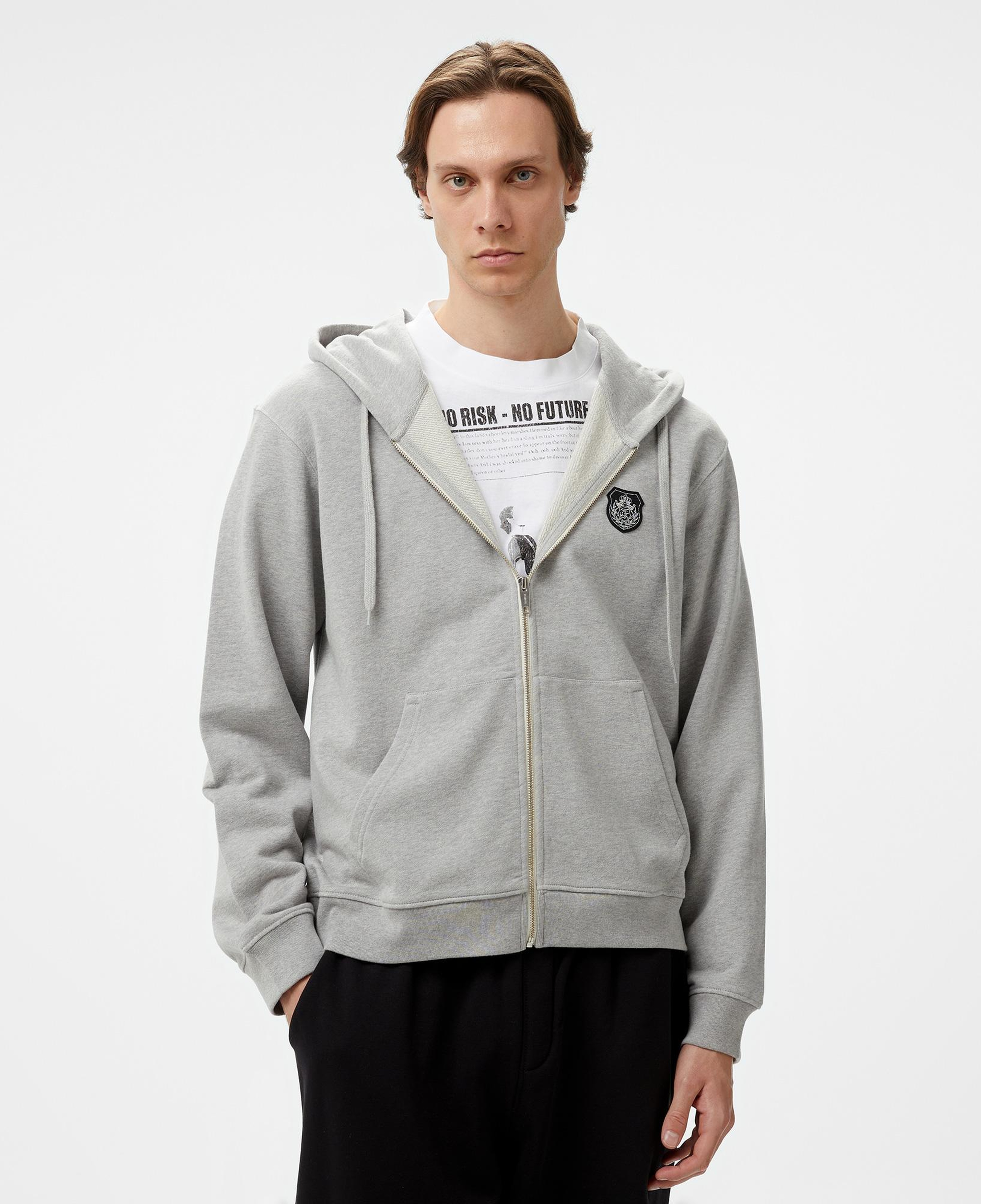 The Kooples Erkek Gri Sweatshirt