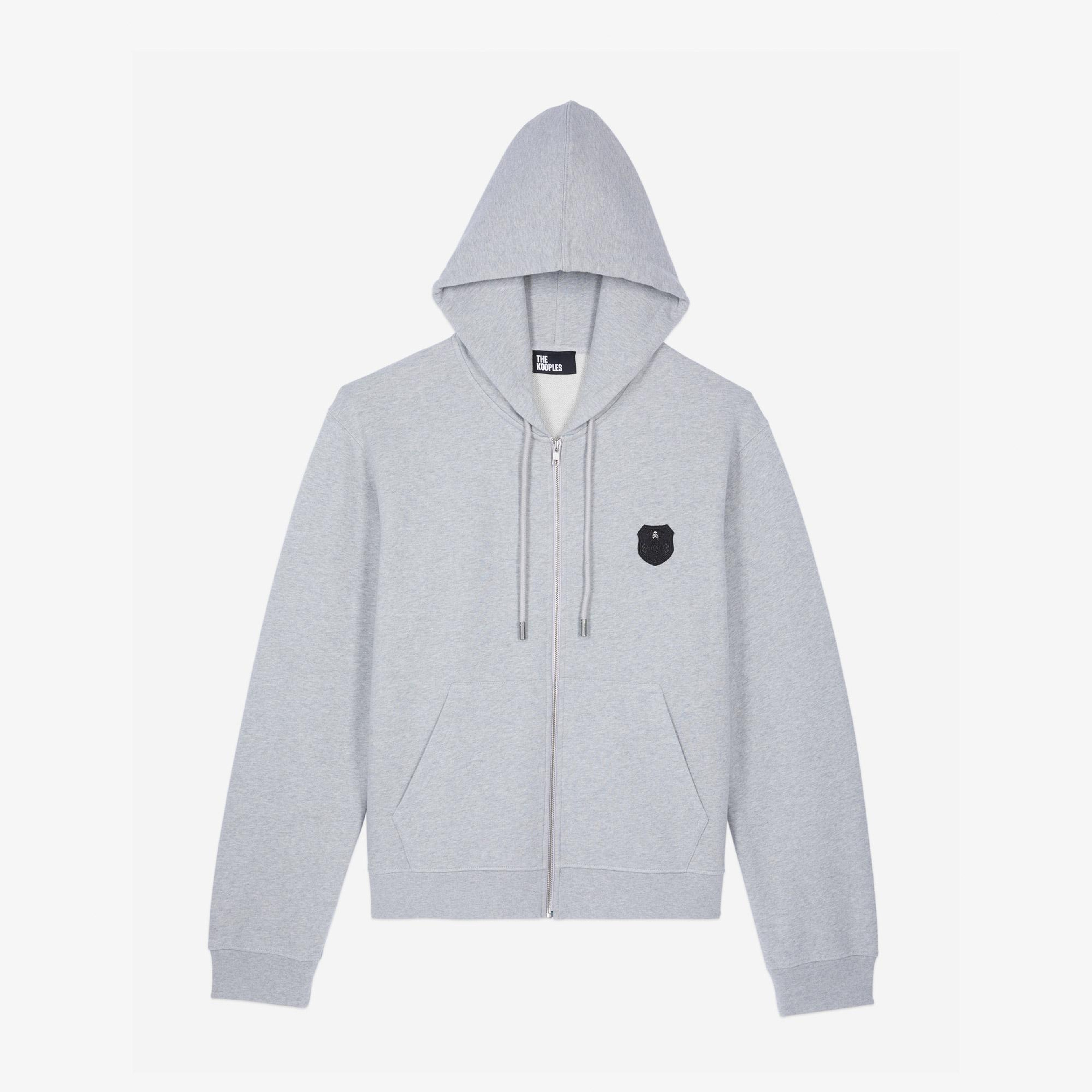 The Kooples Erkek Gri Sweatshirt