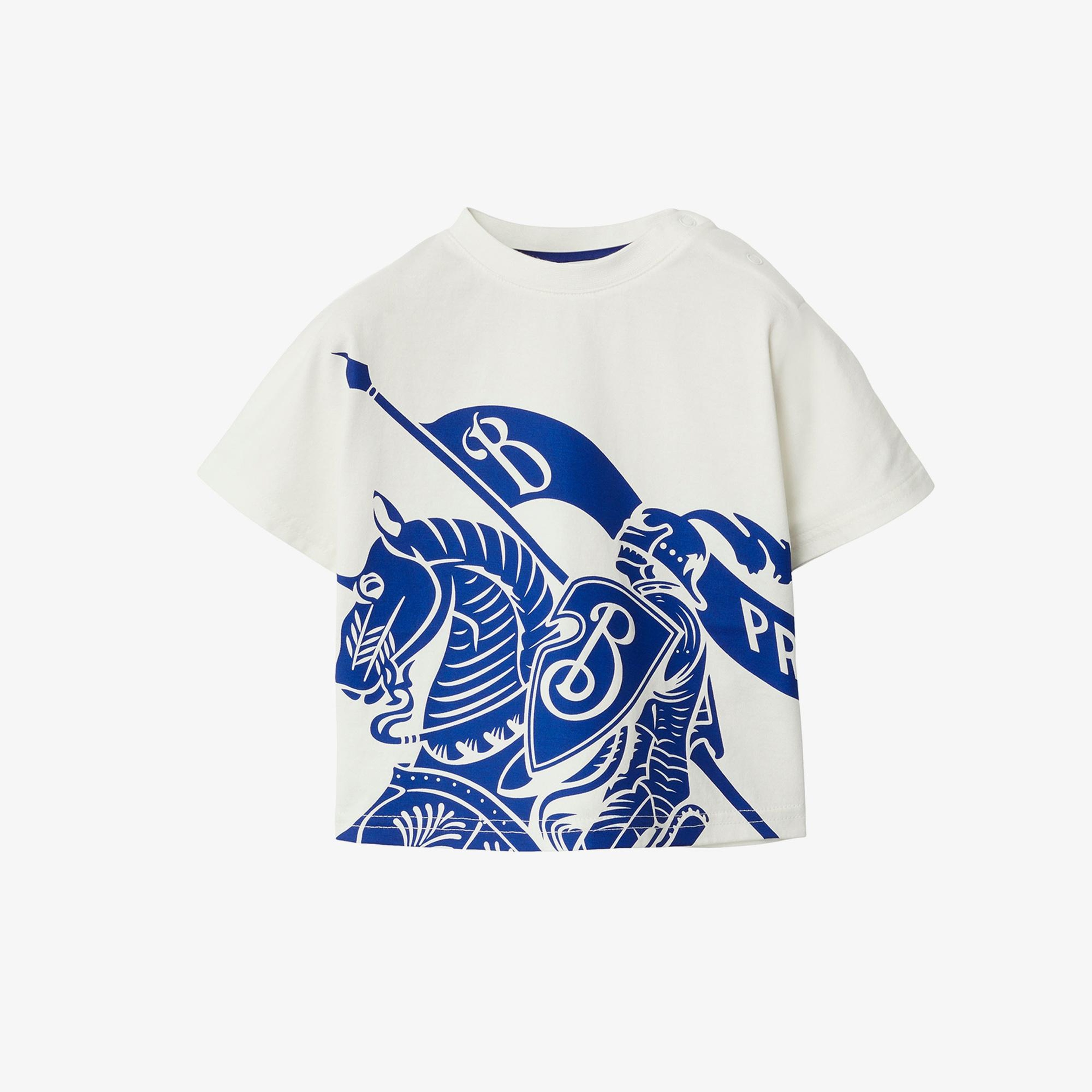 Burberry Çocuk Krem Tshirt
