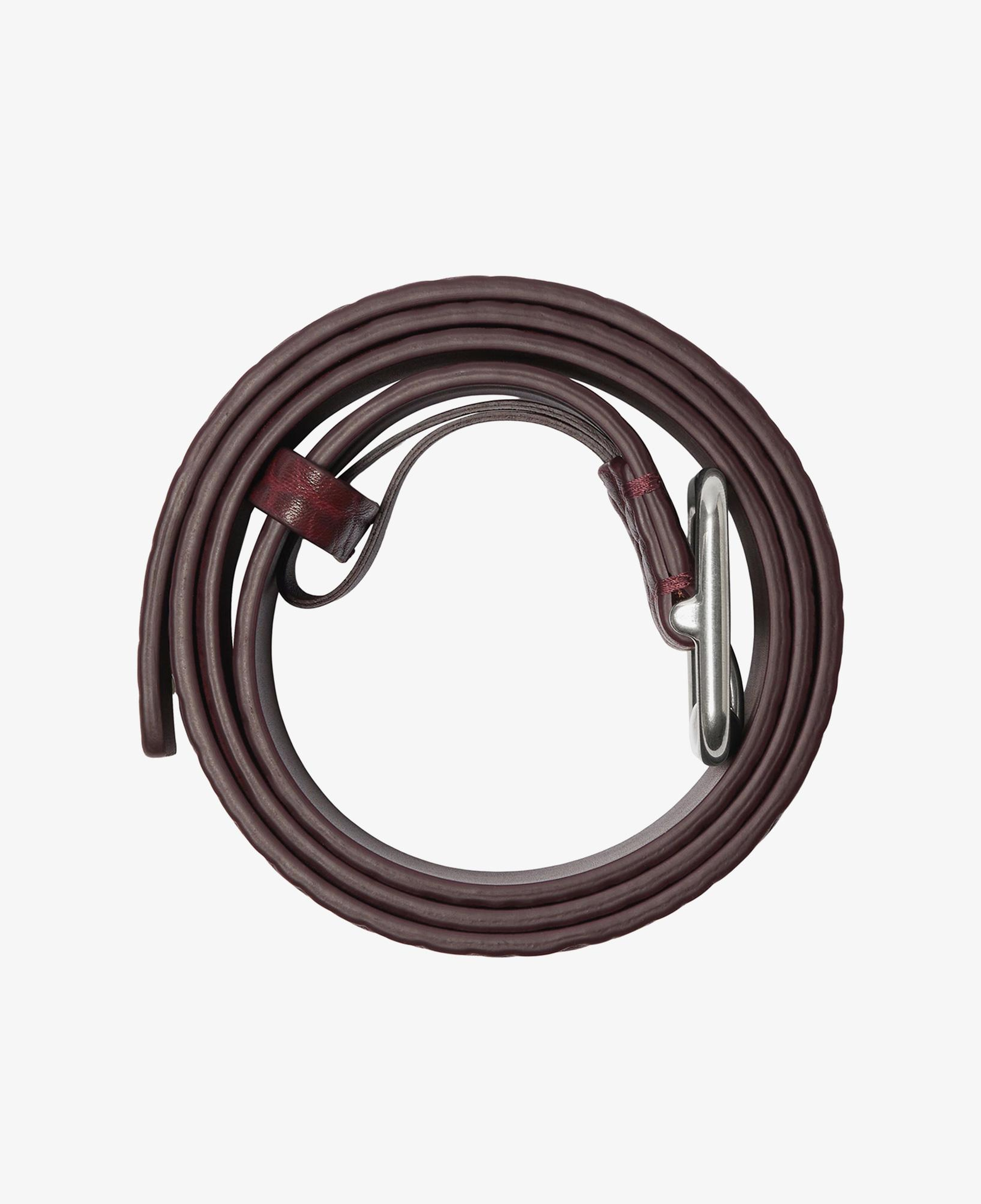 Burberry Erkek Bordo Kemer