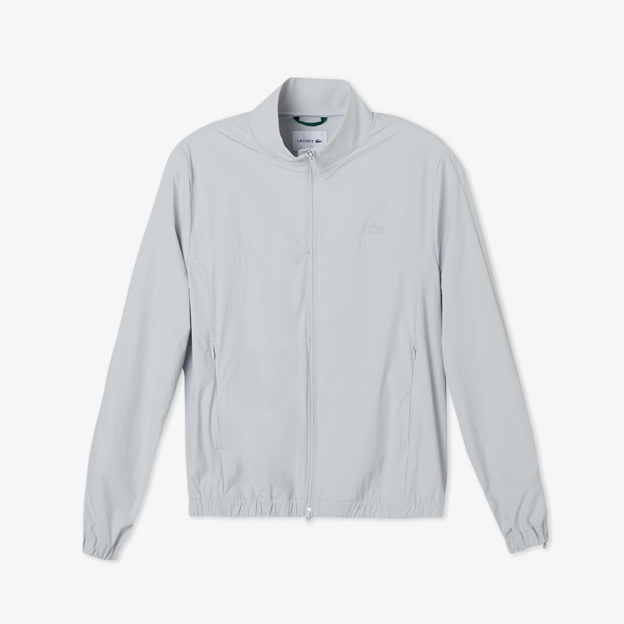 Erkek Regular Fit Dik Yaka Gri Mont