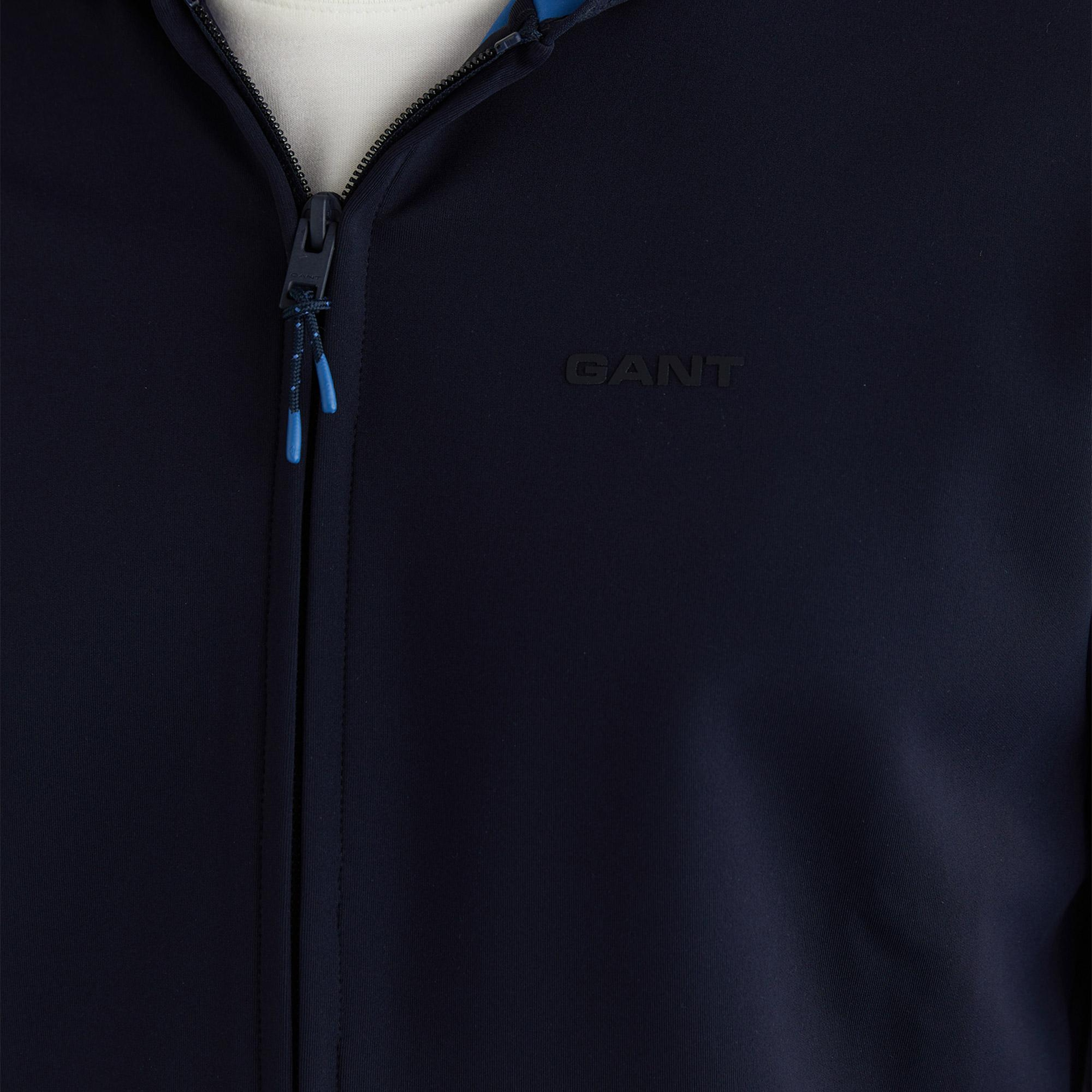 GANT Erkek Lacivert Regular Fit Fermuarlı Ceket