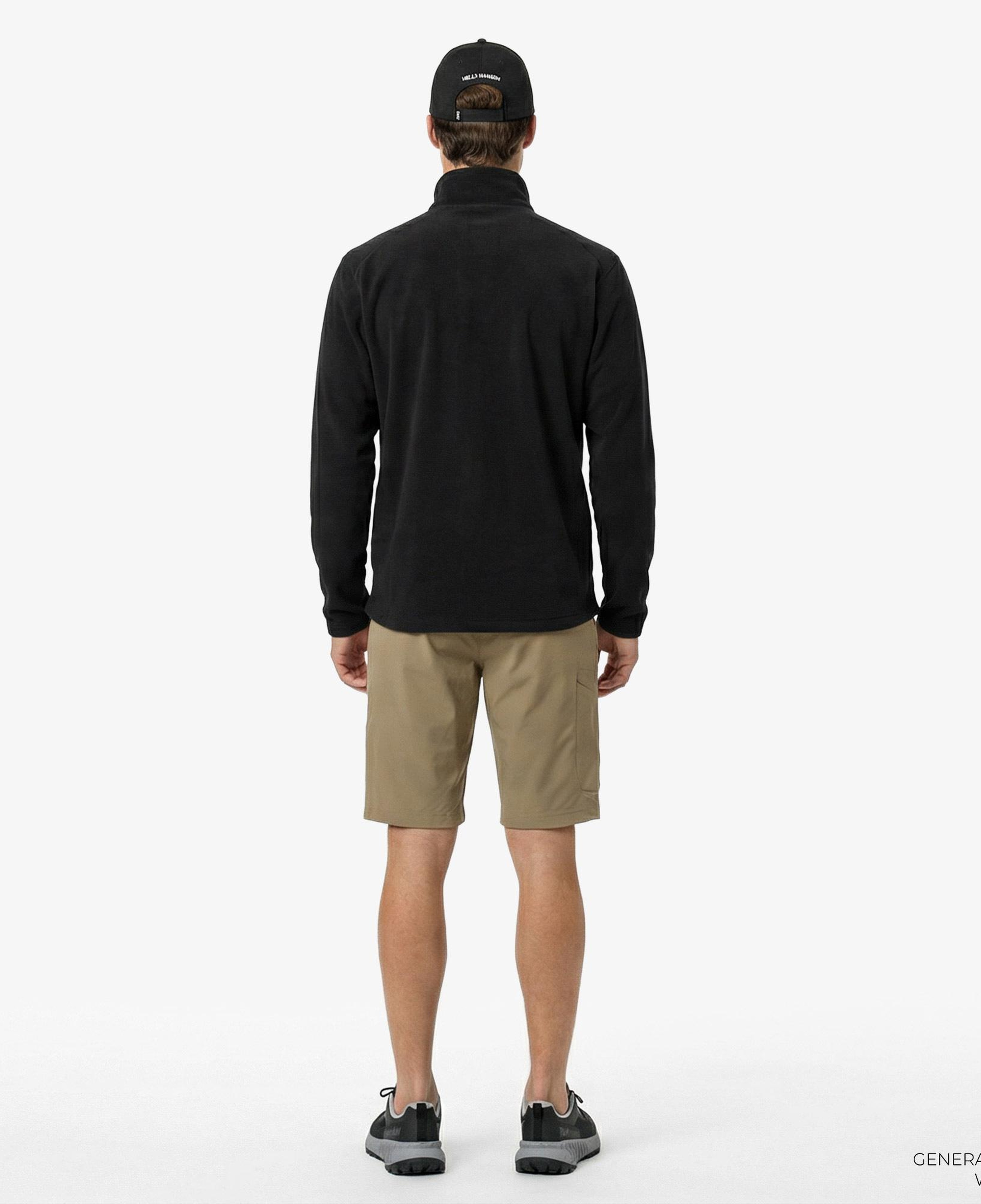 Helly Hansen Light Half Zip Erkek Siyah Outdoor Polar