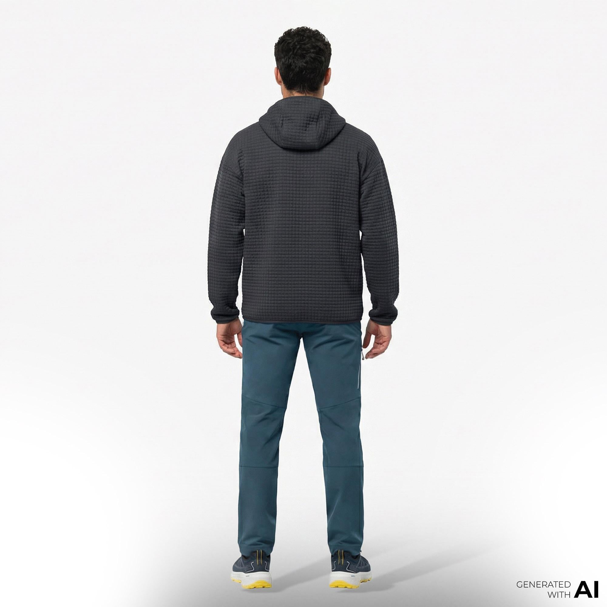 Jack Wolfskin Glastal Erkek Mavi Outdoor Pantolonu