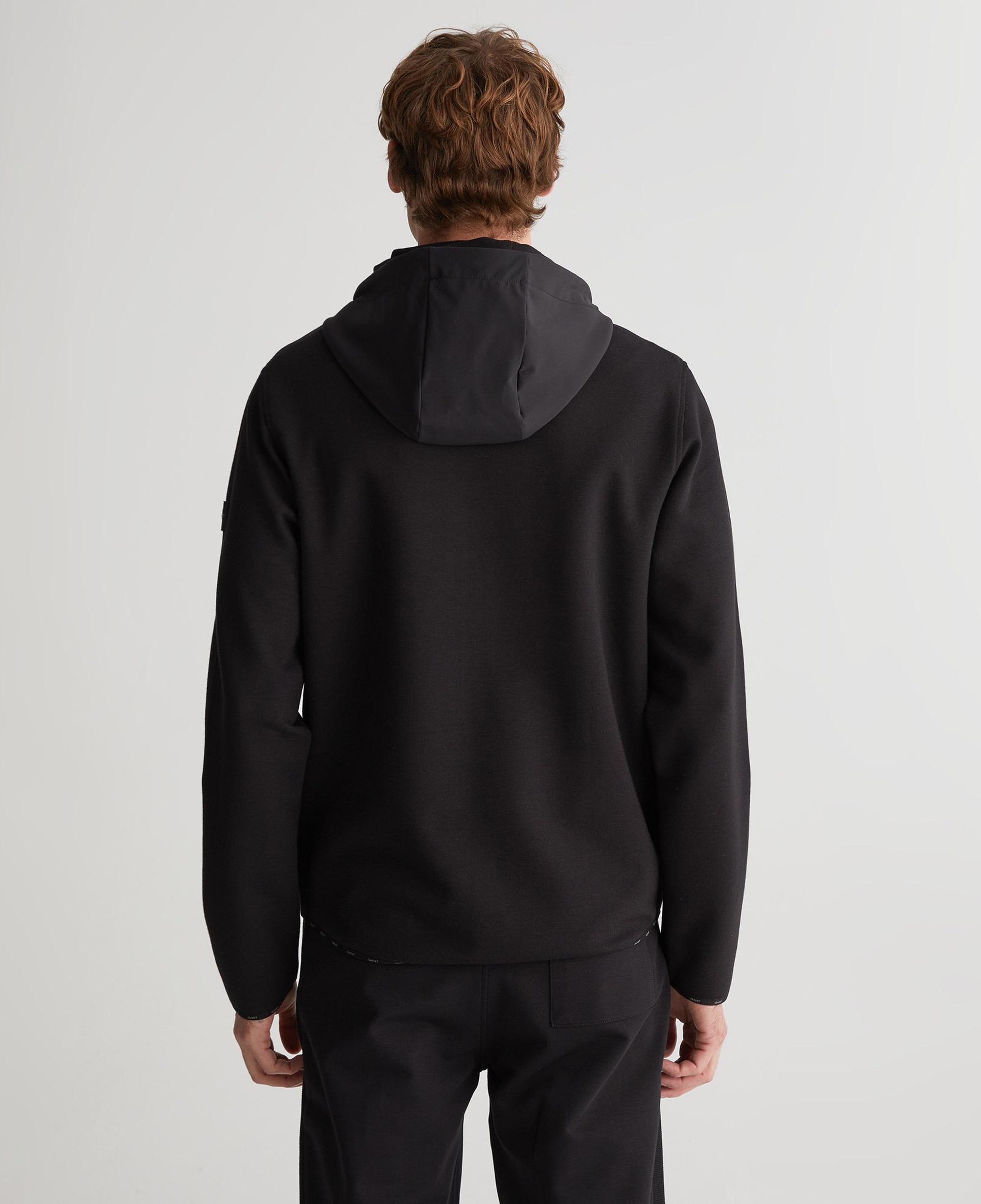 GANT Erkek Siyah Regular Fit Fermuarlı Sweatshirt