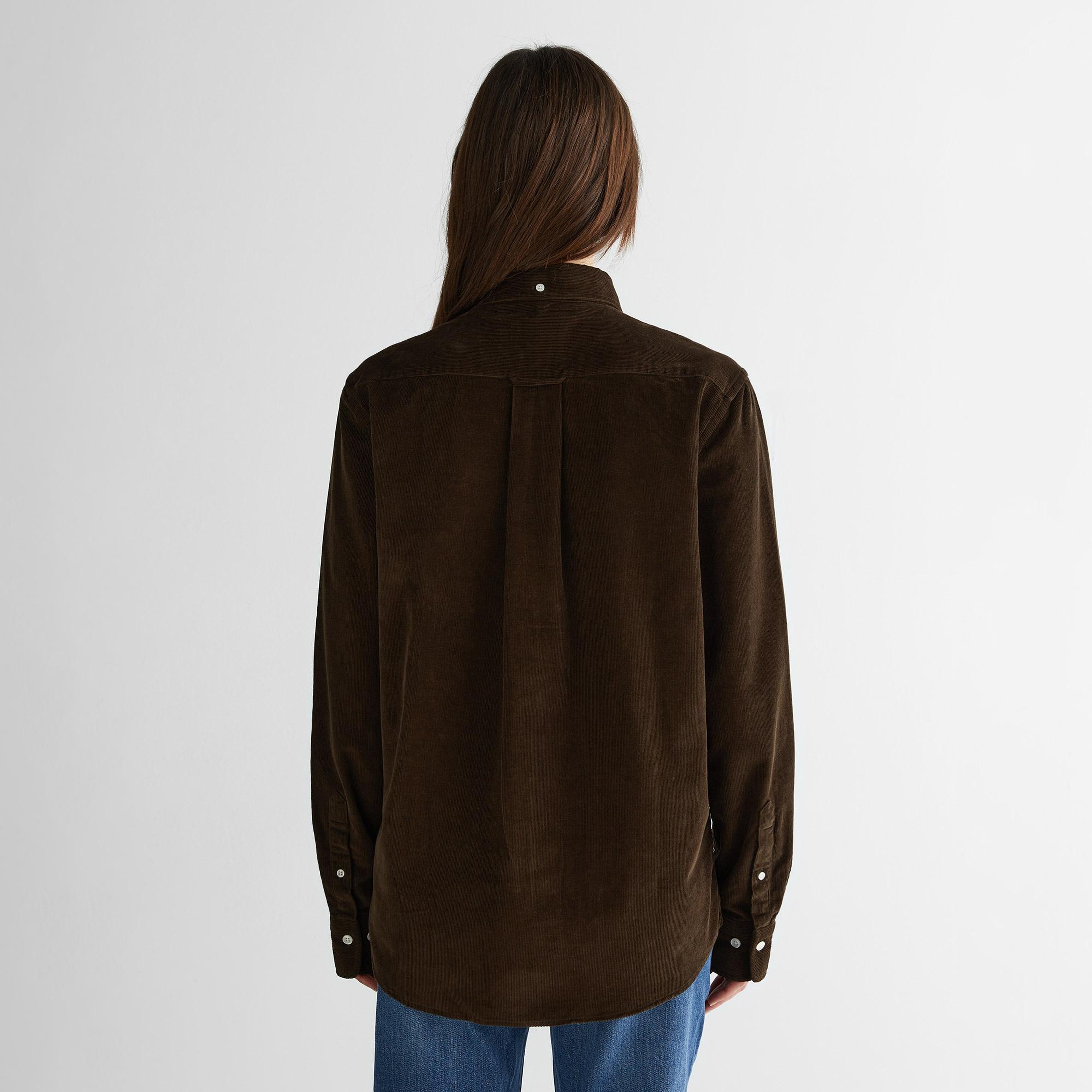 GANT Erkek Kahverengi Regular Fit Düğmeli Gömlek