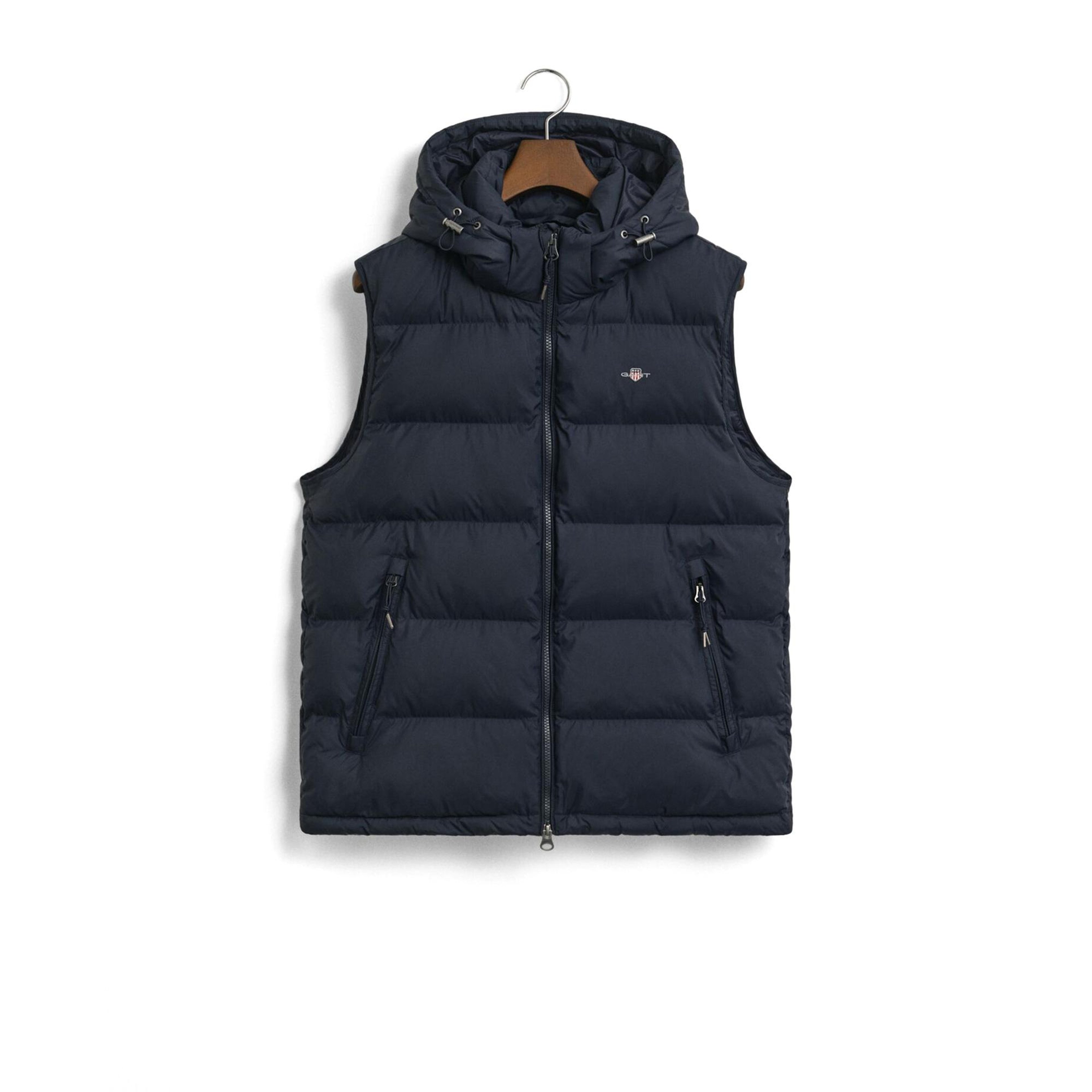GANT Erkek Lacivert Regular Fit Fermuarlı Yelek