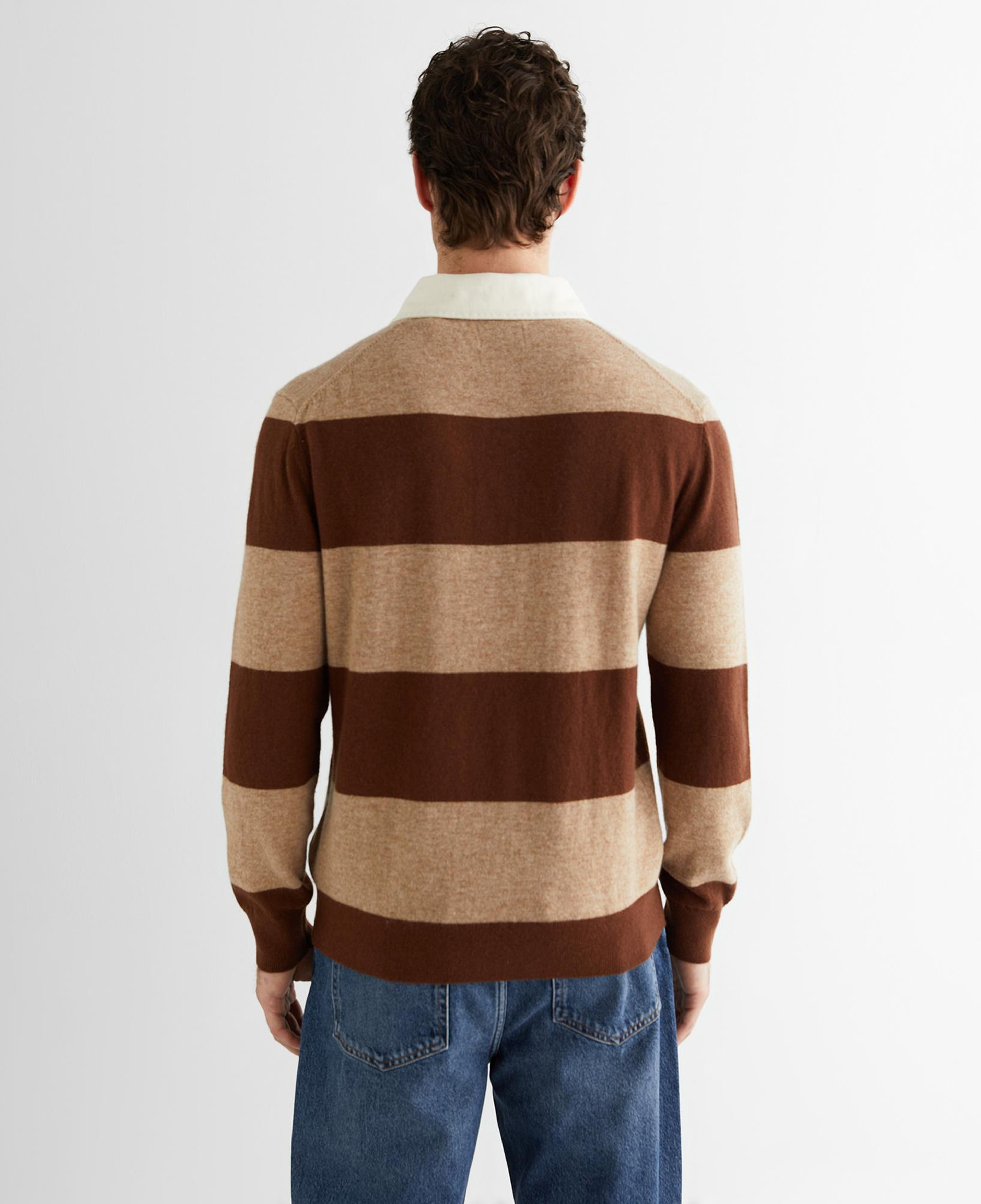 GANT Erkek Bej Regular Fit Polo Yaka Triko